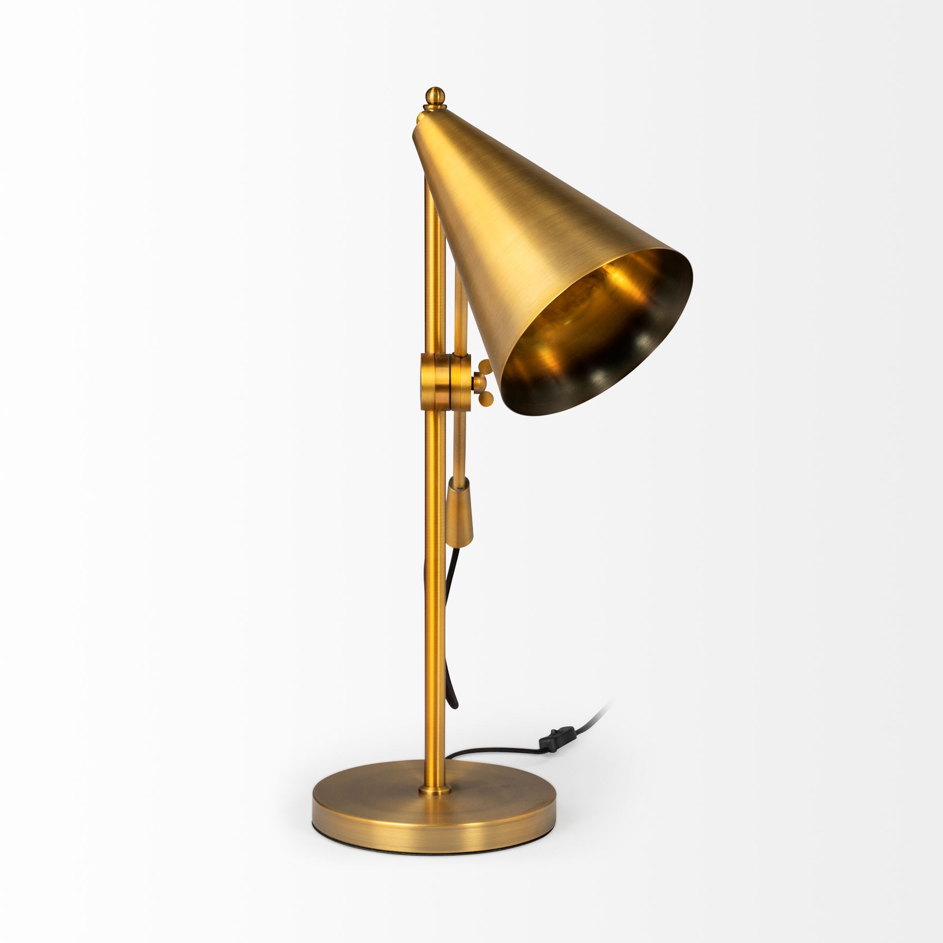 Fragon-I-26H-Gold-Tone-Metal-Adjustable-Cone-Shade-Table-Lamp-6