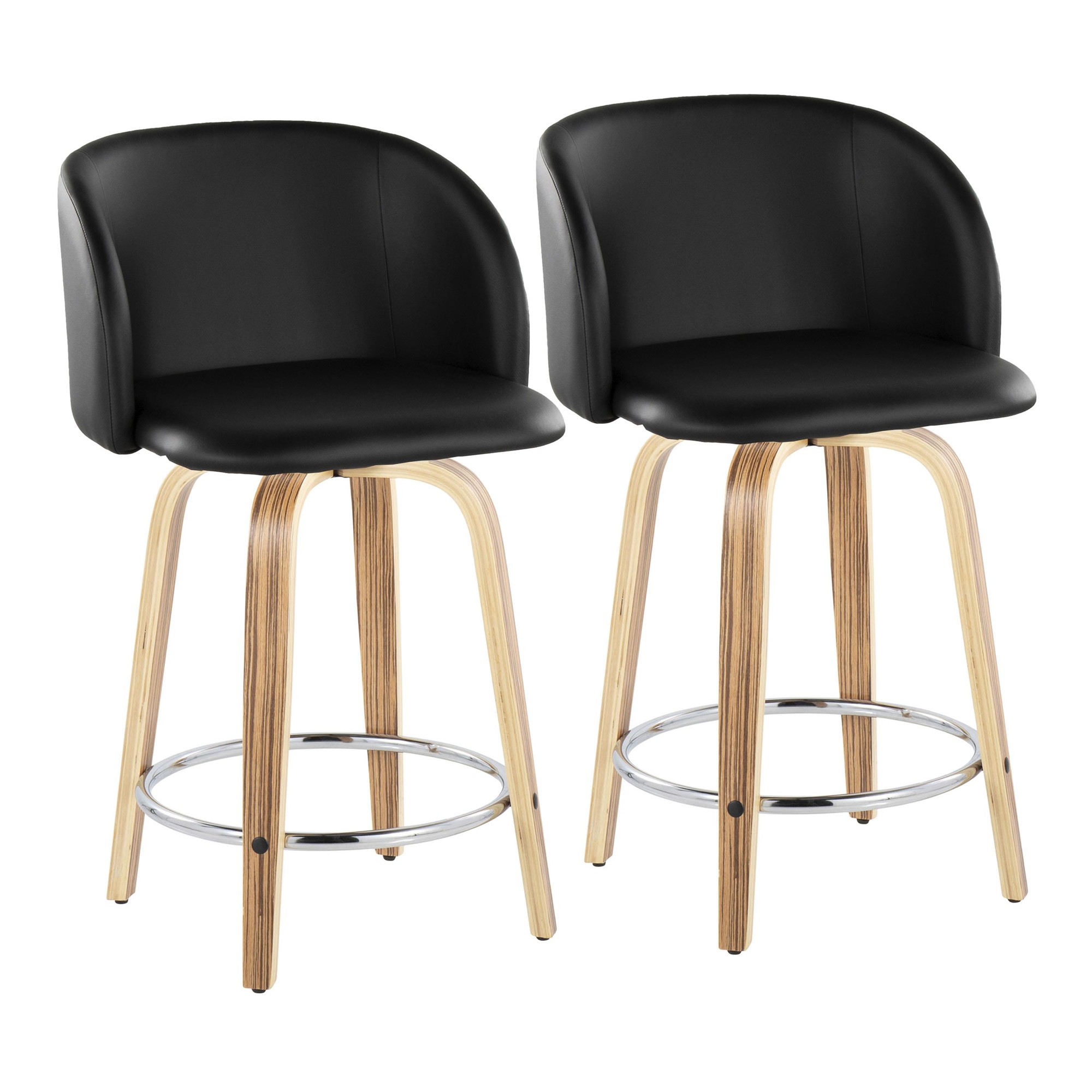 Fran-24-Mid-Century-ZebraBlack-Swivel-Counter-Stool-Set-of-2-2