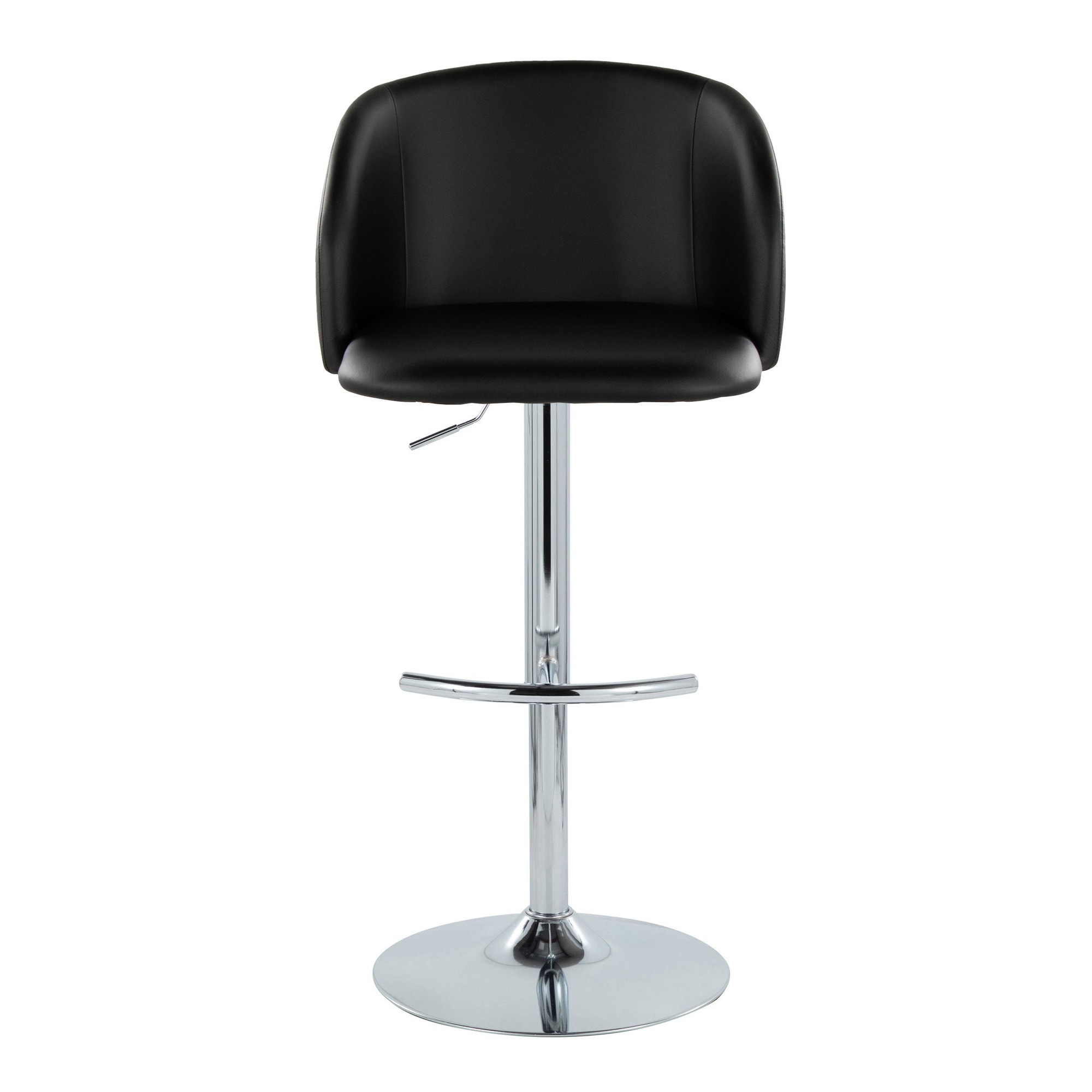 Fran-Black-Faux-Leather-Chrome-Contemporary-Adjustable-Barstool-Set-of-2-7