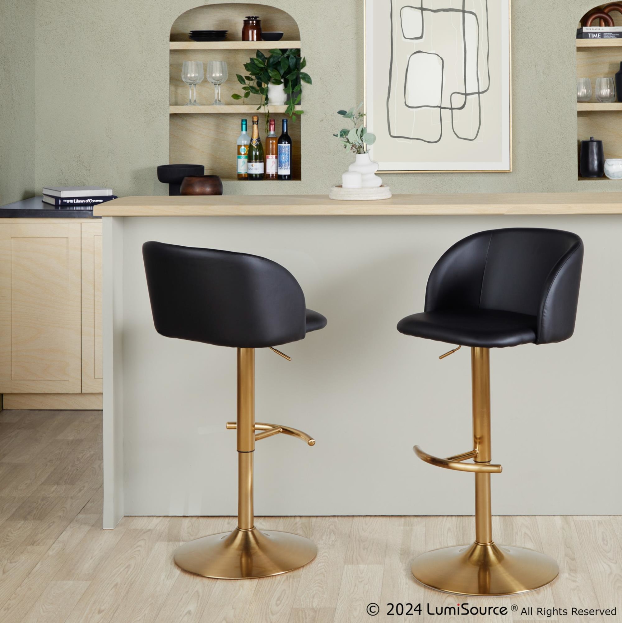 Fran-Gold-Black-Contemporary-Adjustable-Barstool-Set-of-2-1