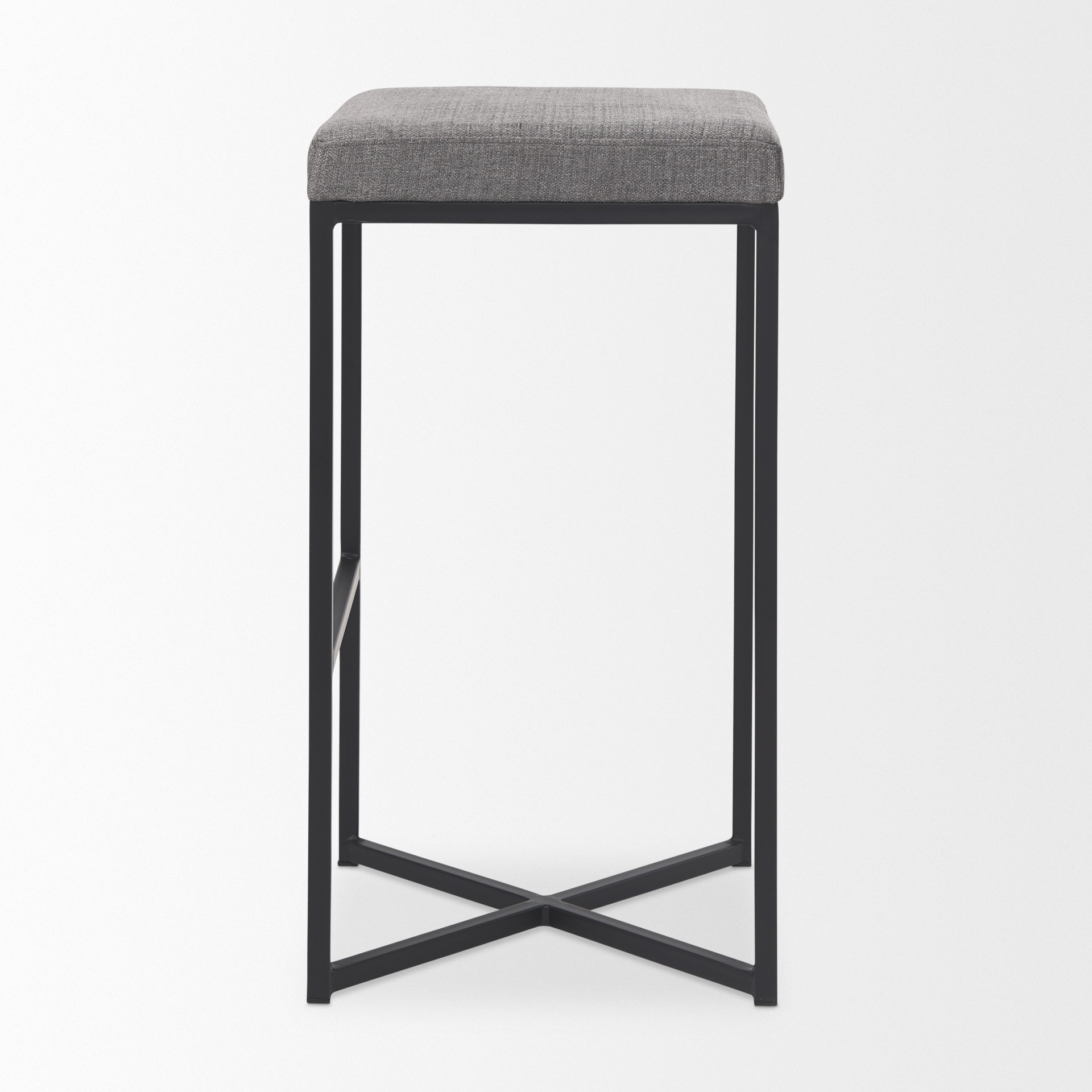 Frodo-16.5L-x-16.5W-x-29.75H-Gray-Fabric-Seat-WBlack-Iron-Frame-Bar-Stool-3