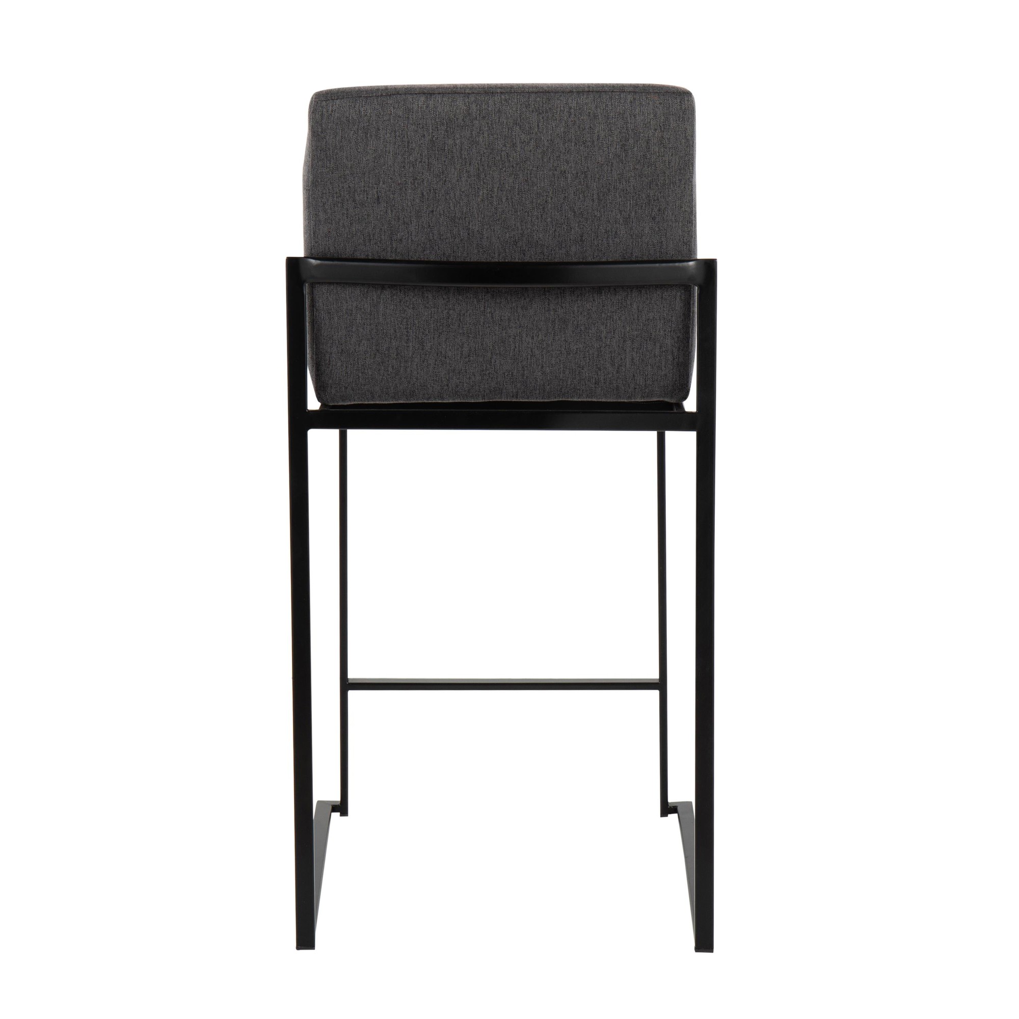 Fuji-26-Contemporary-High-Back-Counter-Stools-Black-Charcoal-Set-of-3-Set-of-3-3
