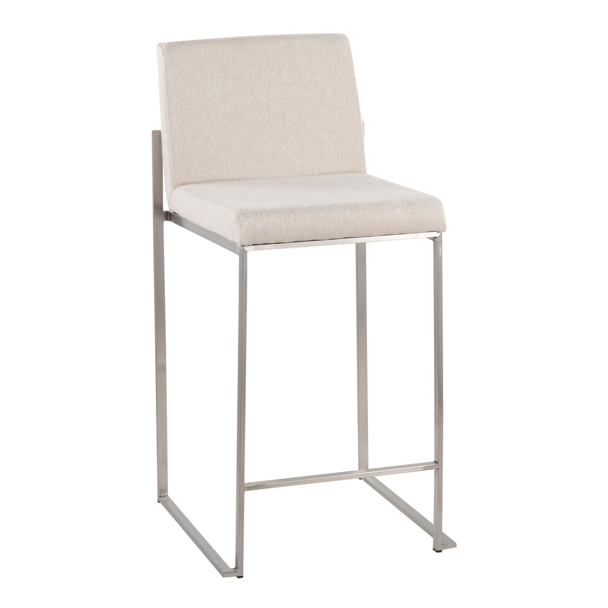 Fuji-26-Contemporary-High-Back-Counter-Stools-Stainless-Beige-Set-of-3-Set-of-3