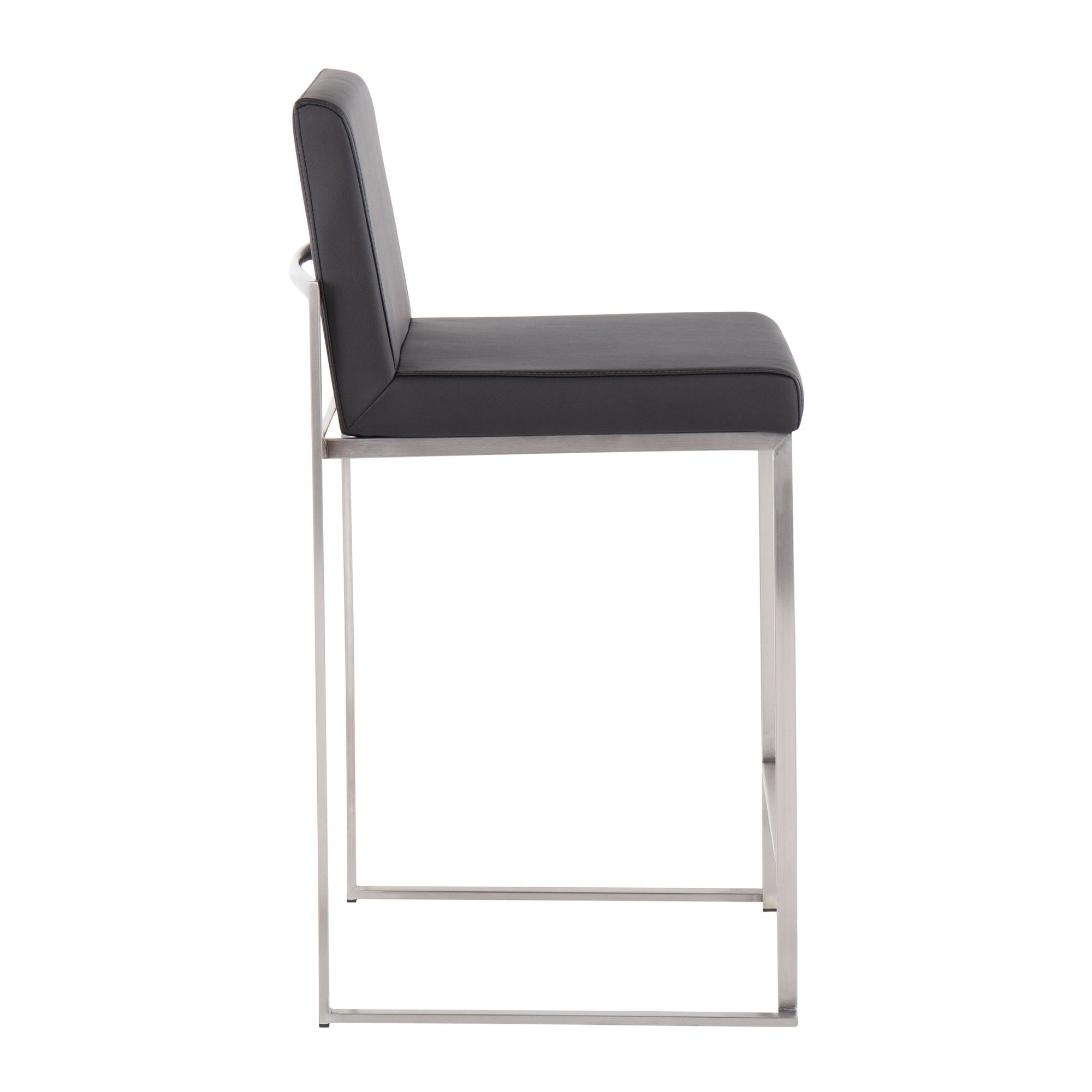 Fuji-26-Contemporary-High-Back-Counter-Stools-Stainless-Black-Set-of-3-Set-of-3-6