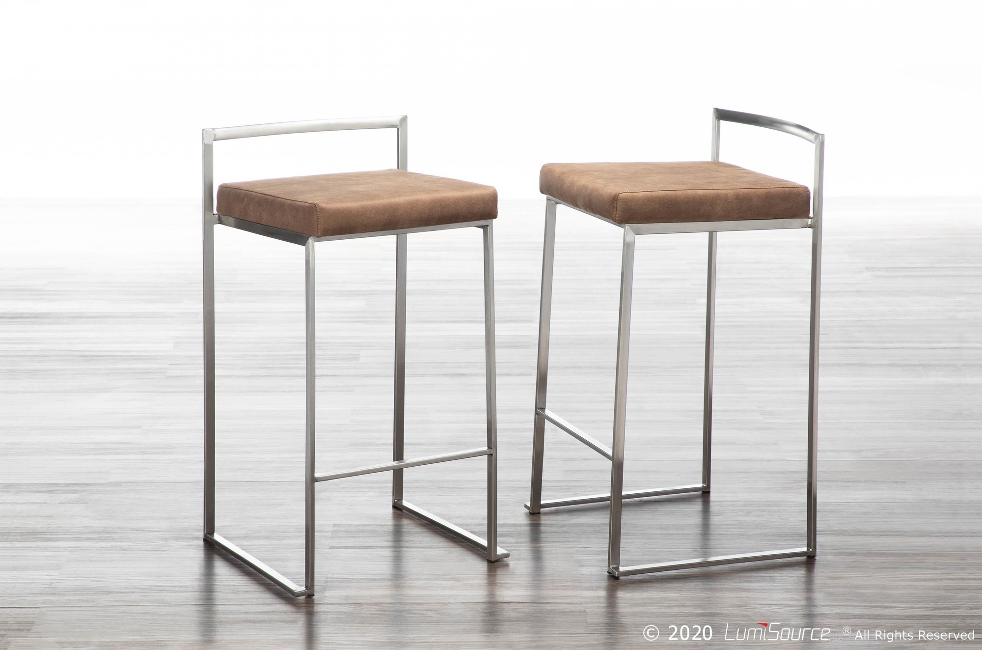 Fuji-26-Contemporary-Stackable-Counter-Stools-Brown-Fabric-Set-of-3-Set-of-3
