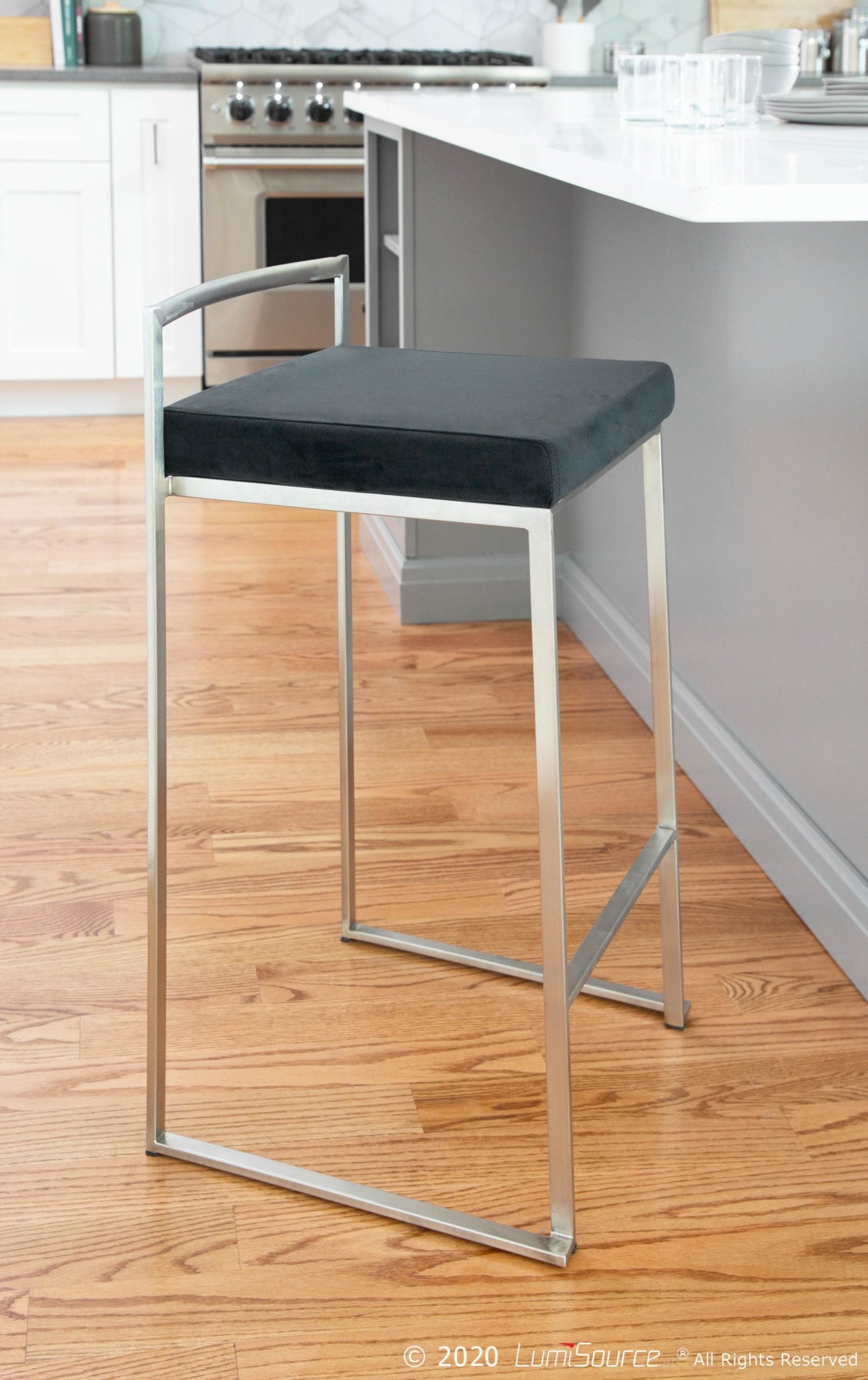 Fuji-26-Inch-Contemporary-Black-Velvet-Stainless-Steel-Counter-Stools-Set-of-3-2