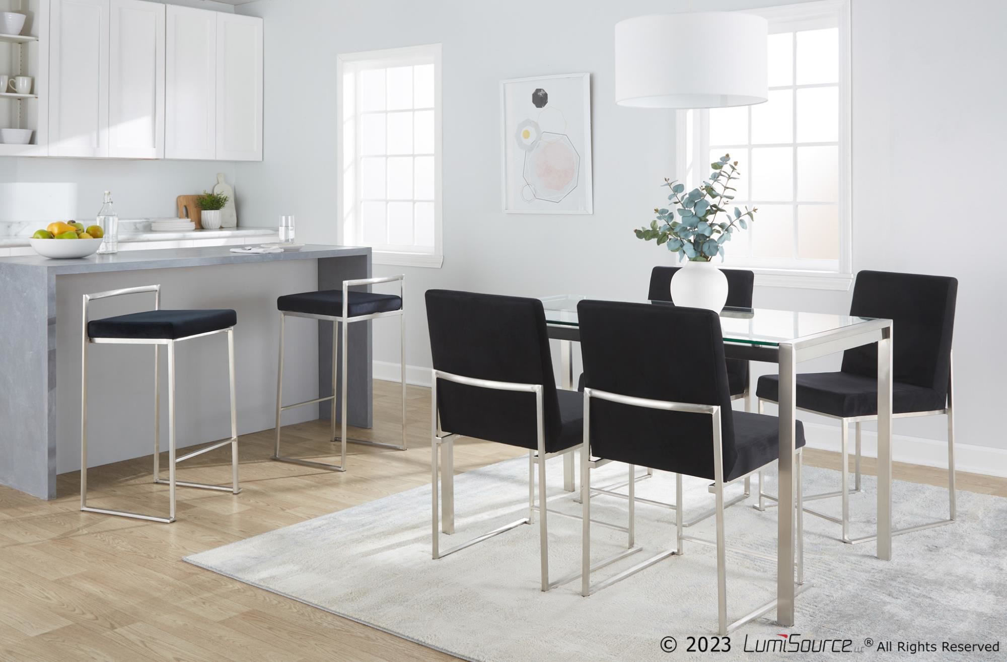 Fuji-26-Inch-Contemporary-Black-Velvet-Stainless-Steel-Counter-Stools-Set-of-3-6