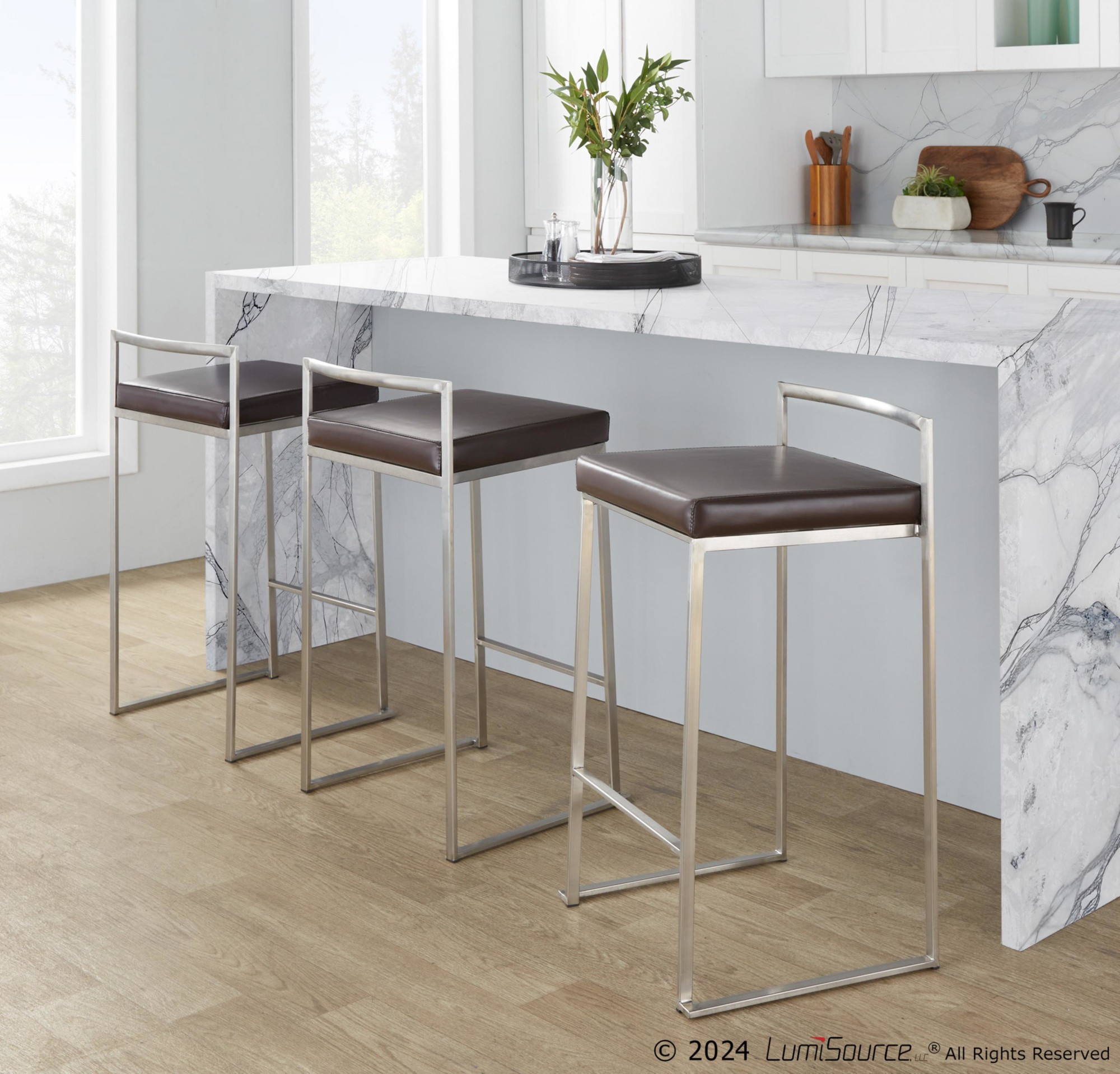 Fuji-26-Inch-Contemporary-Brown-Faux-Leather-Counter-Stool-Set-of-3