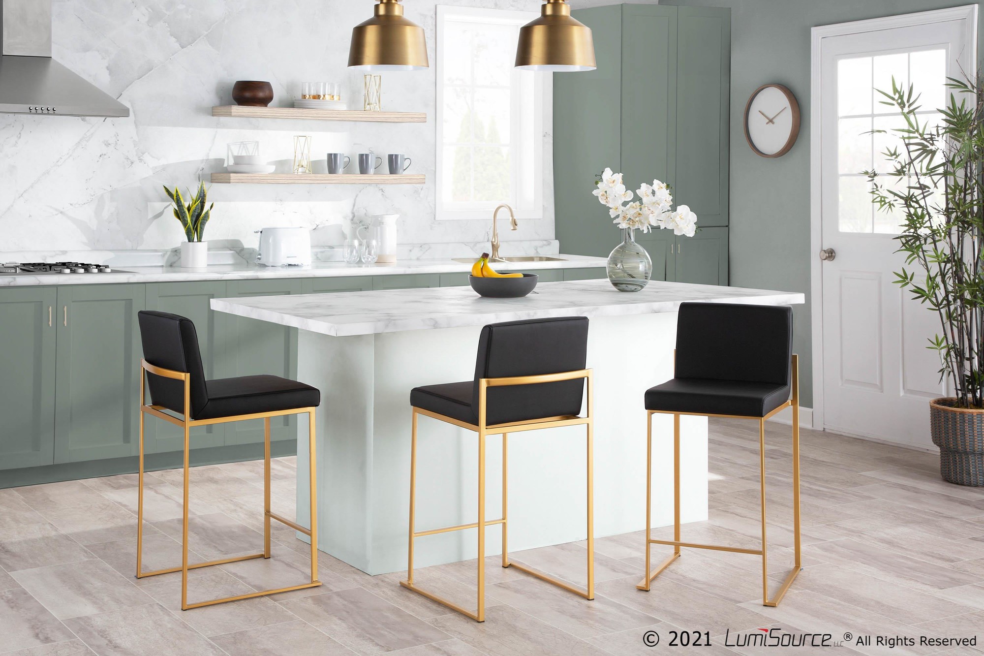 Fuji-26-Inch-Gold-and-Black-Contemporary-Counter-Stools-Set-of-3