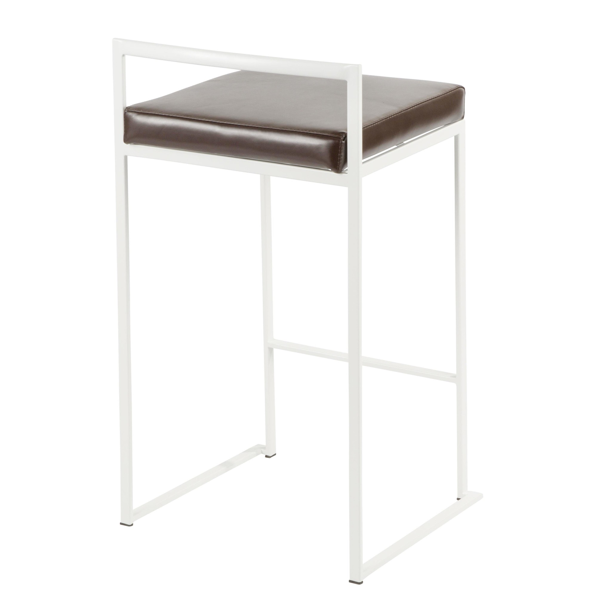 Fuji-26-White-Metal-Brown-Faux-Leather-Contemporary-Stools-Set-of-3-5