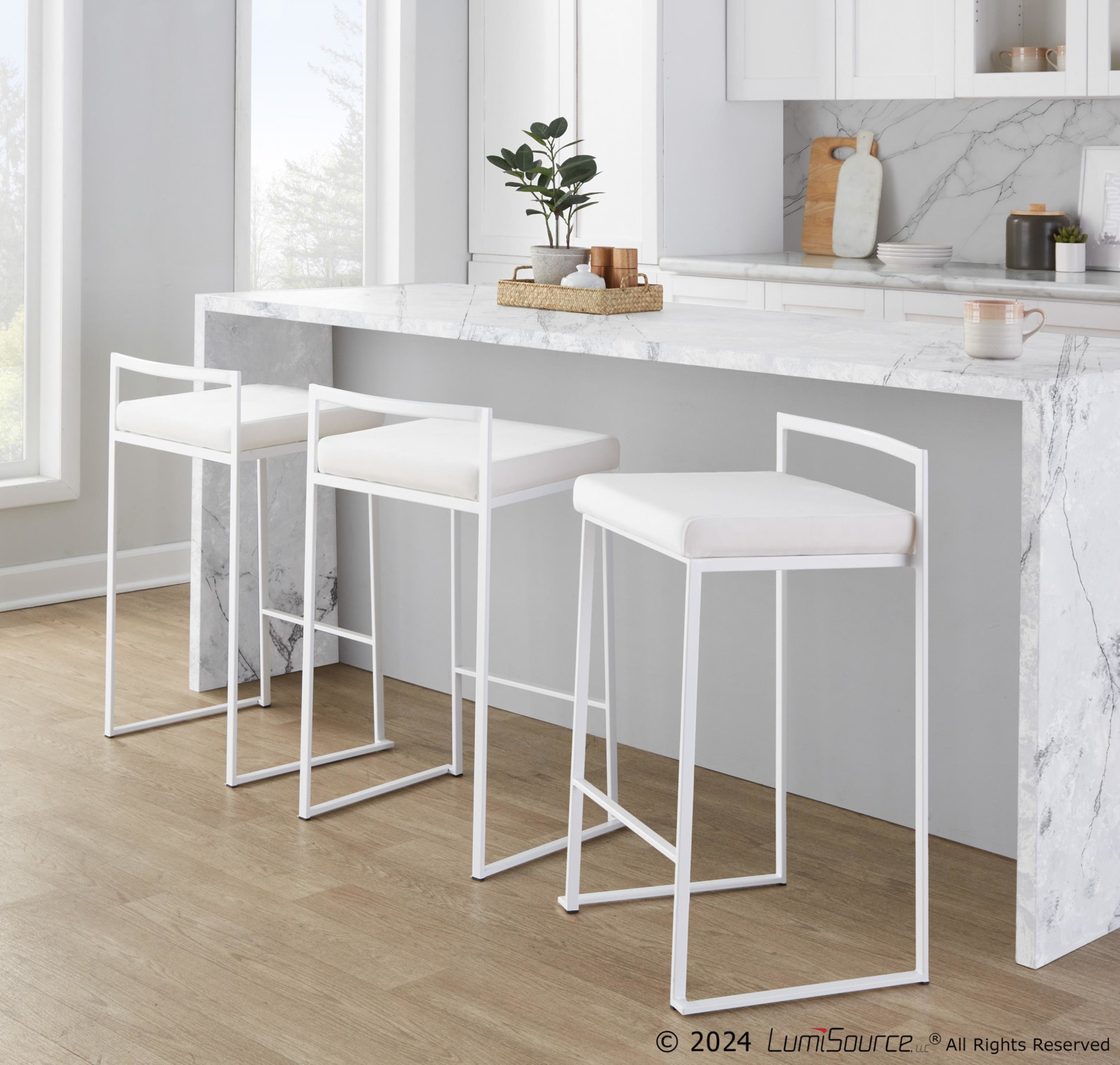 Fuji-26-White-Metal-Velvet-Contemporary-Counter-Stool-Set-of-3-1