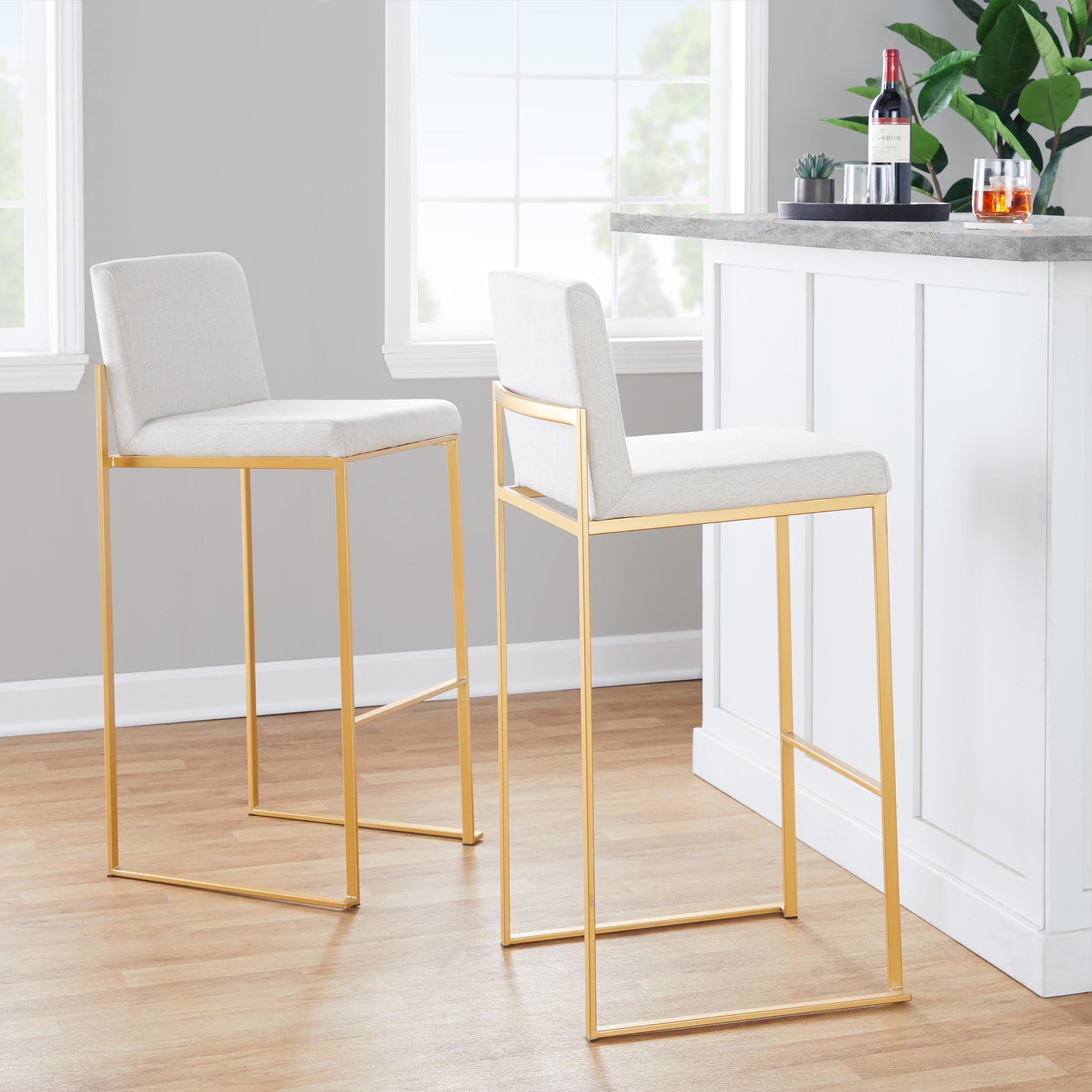 Fuji-30-Gold-Beige-Contemporary-High-Back-Barstool-Set-of-3
