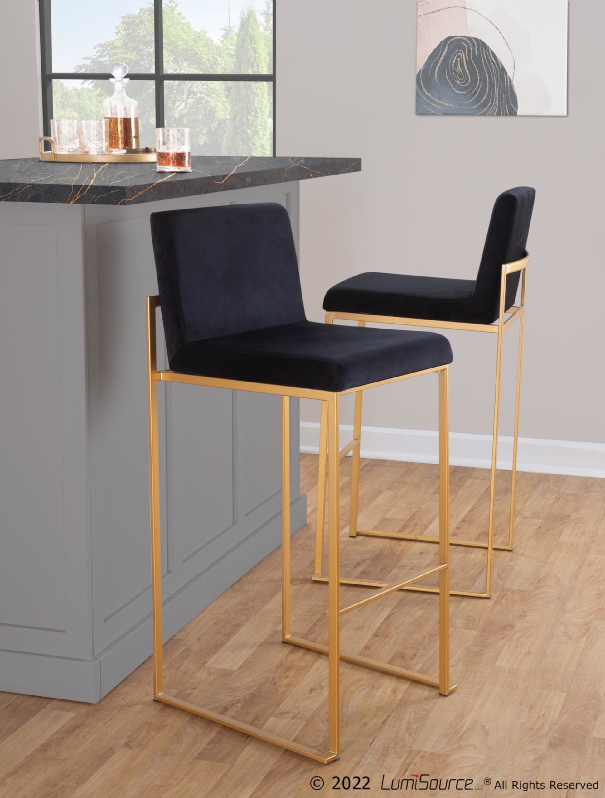 Fuji-30-Gold-Black-Velvet-Contemporary-Barstool-Set-of-3-1