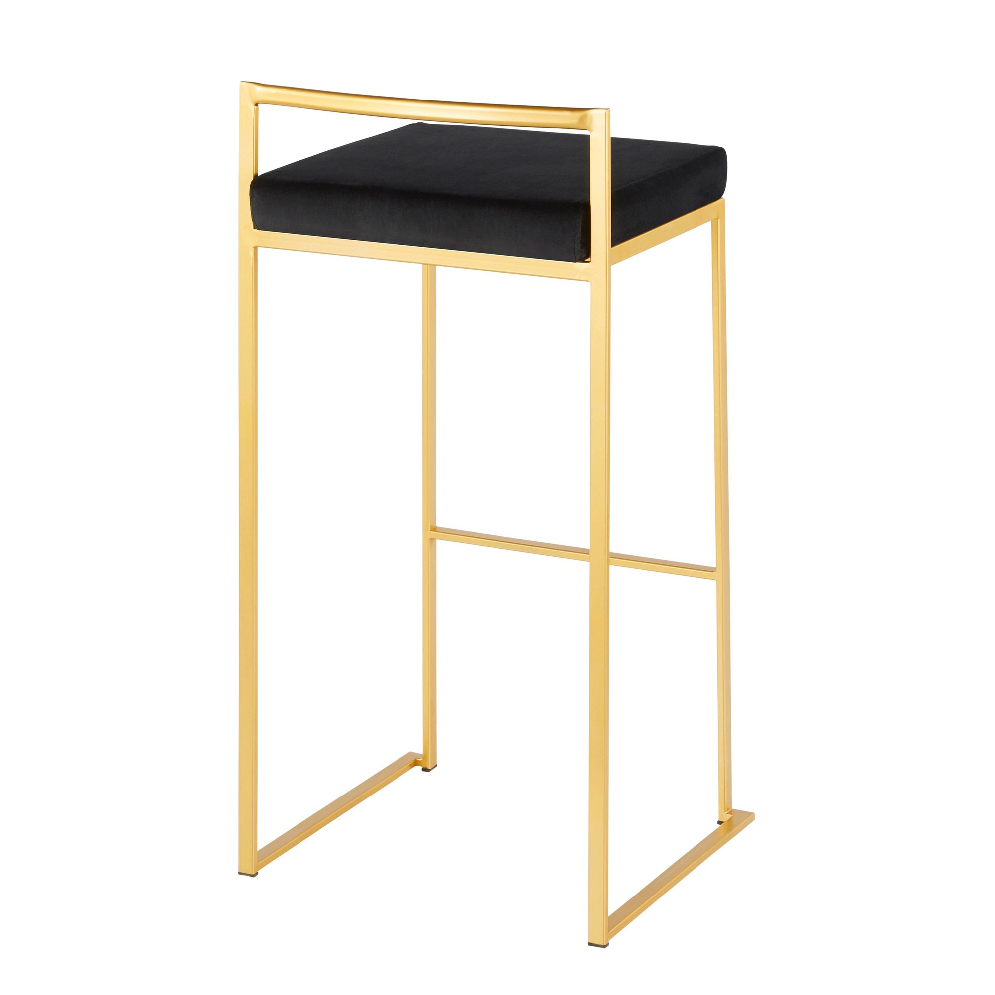 Fuji-30-Gold-Black-Velvet-Contemporary-Barstools-Set-of-3-4