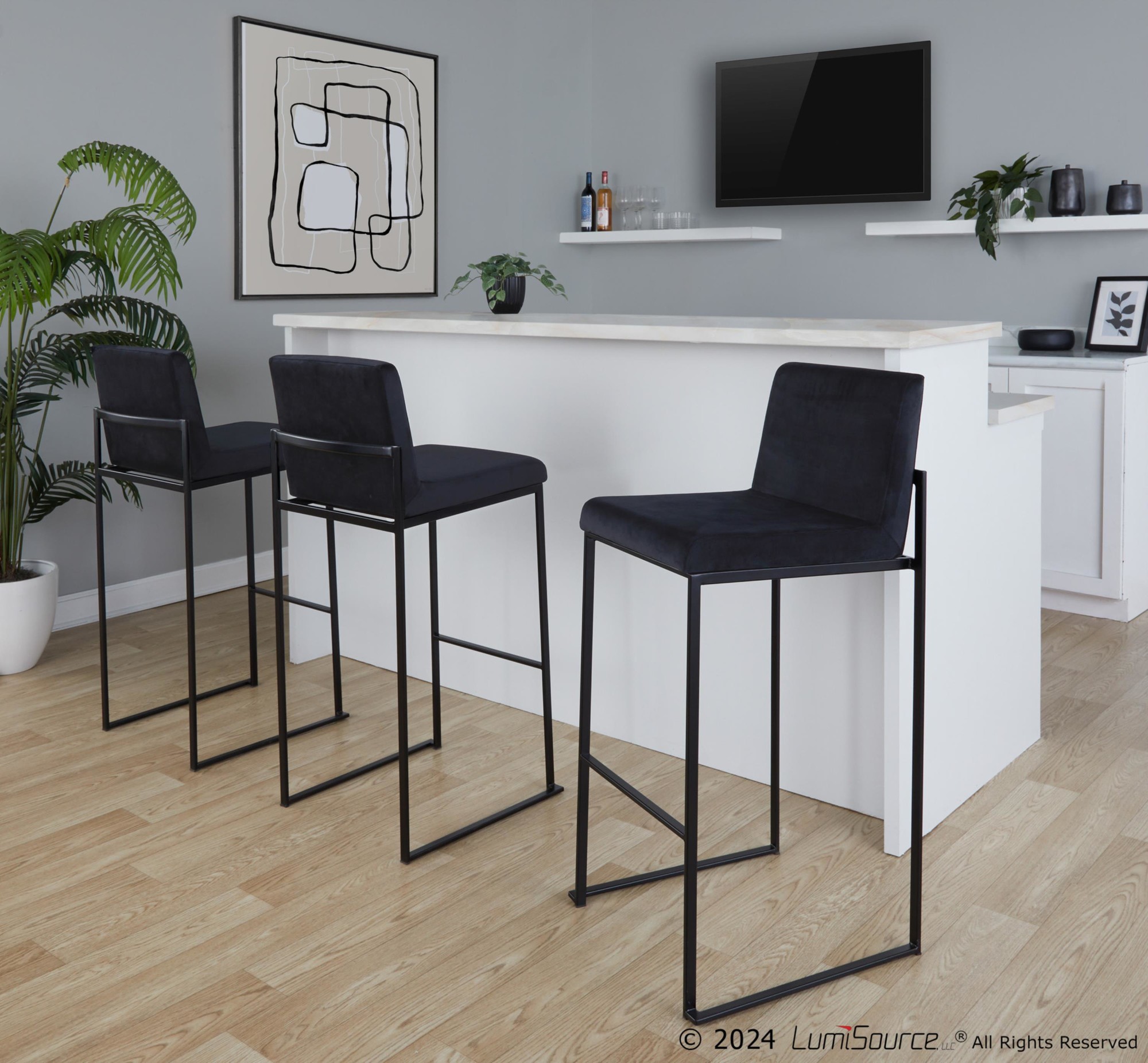 Fuji-30-Inch-Black-Steel-Black-Velvet-Contemporary-Barstool-Set-of-3
