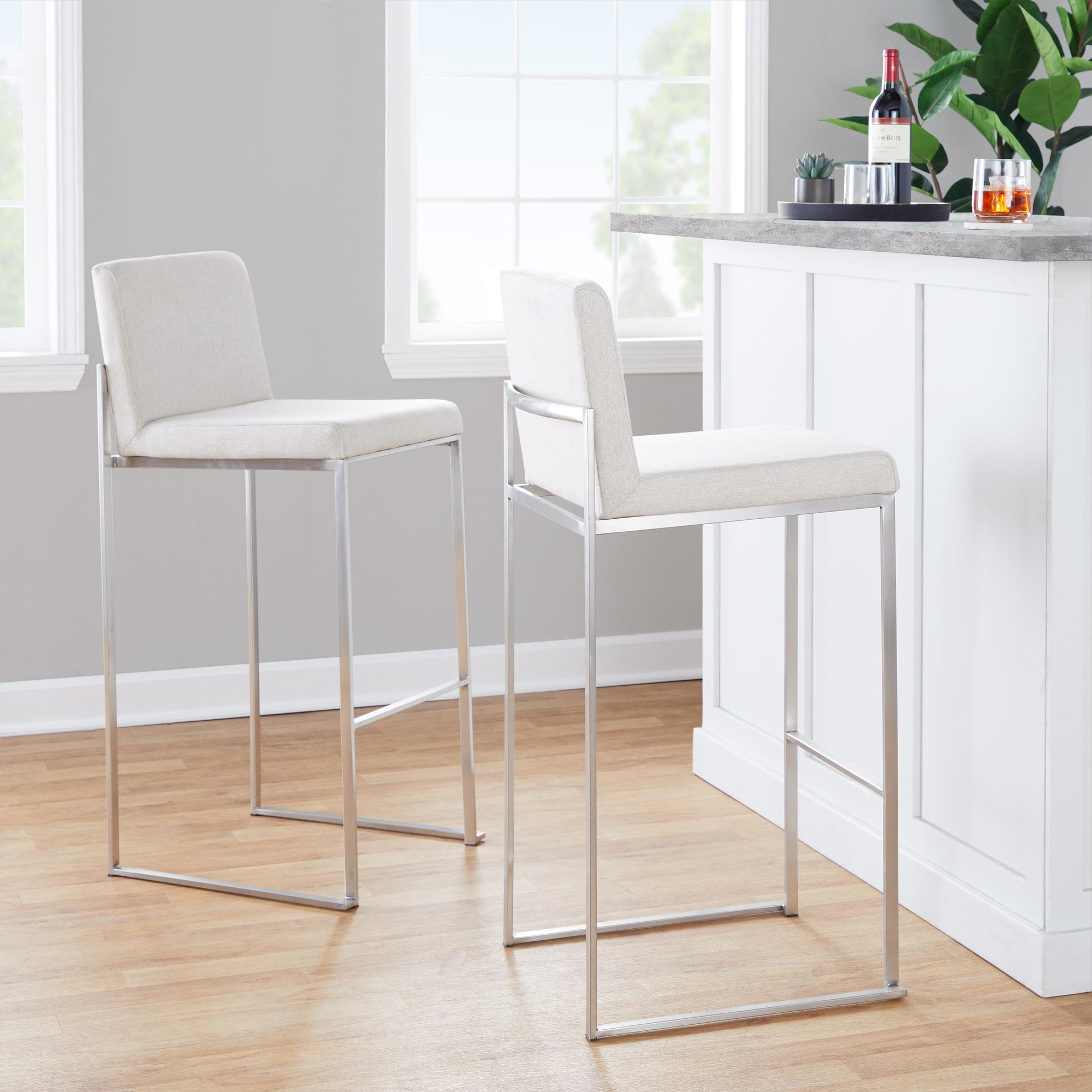 Fuji-30-Inch-Contemporary-Beige-Fabric-High-Back-Barstool-Set-of-3