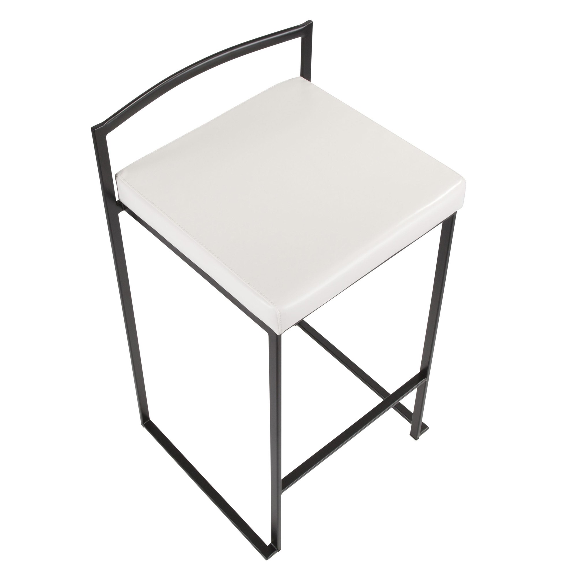 Fuji-Black-Contemporary-Stackable-Counter-Stools-White-Faux-Leather-Set-of-2-11