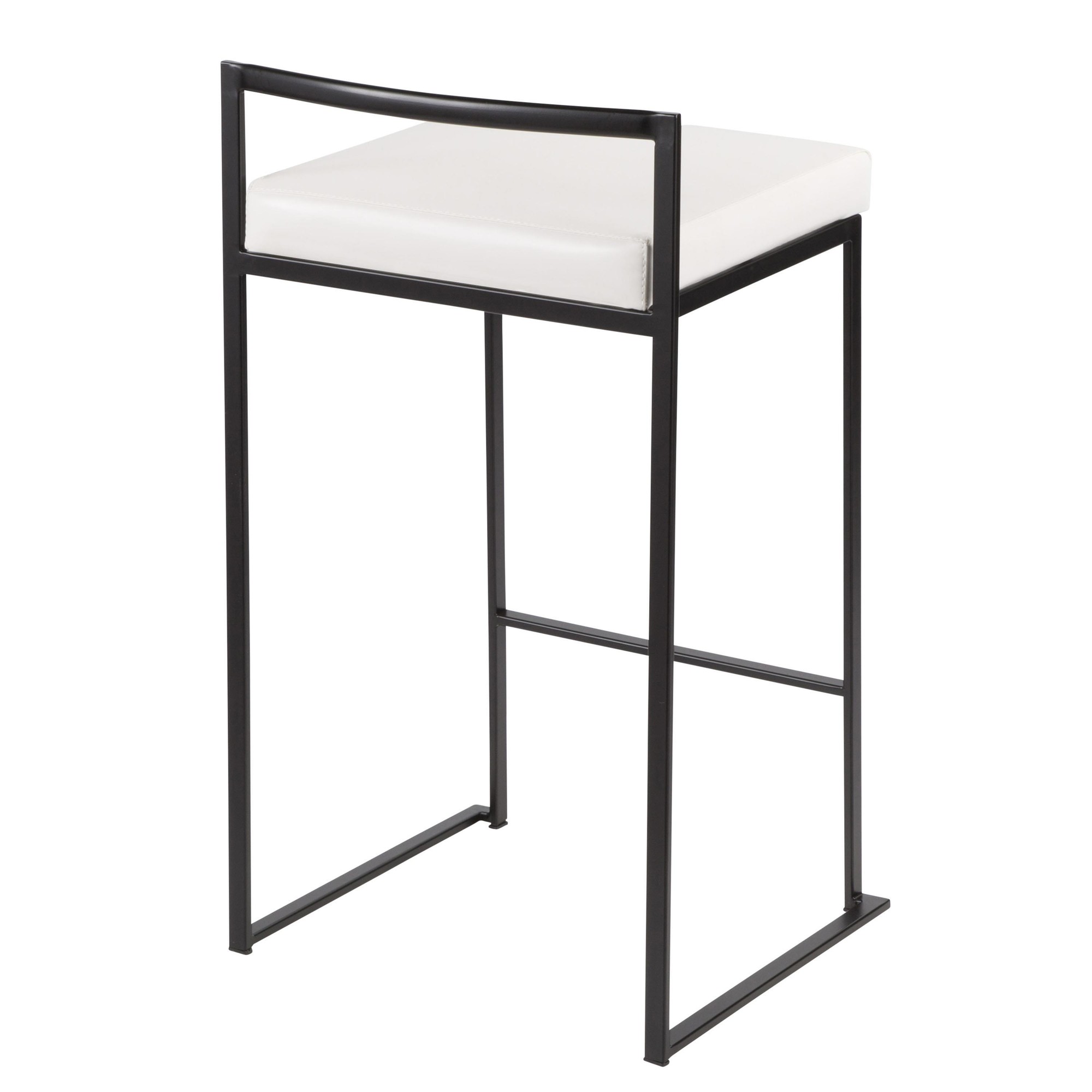 Fuji-Black-Contemporary-Stackable-Counter-Stools-White-Faux-Leather-Set-of-2-8