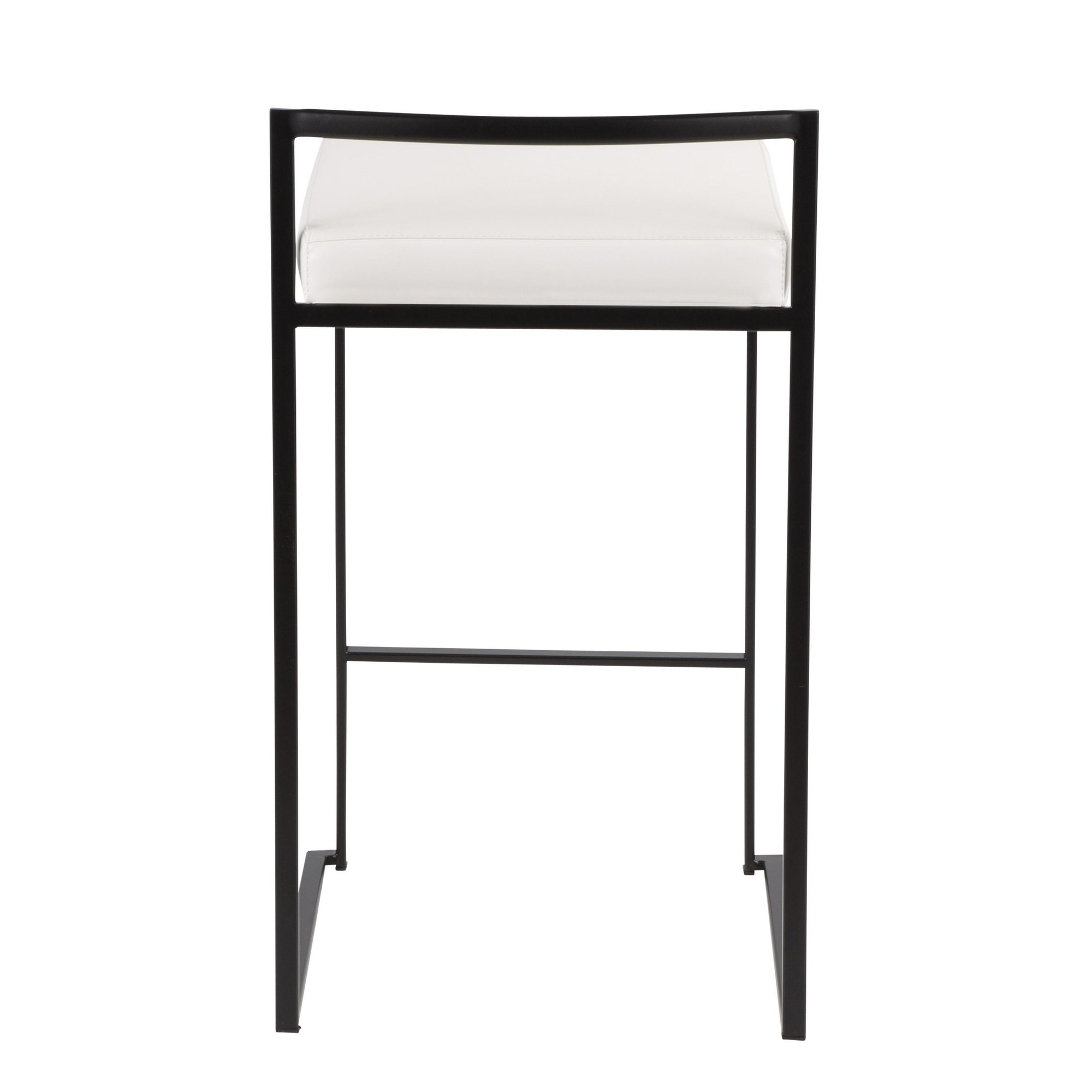 Fuji-Black-Contemporary-Stackable-Counter-Stools-White-Faux-Leather-Set-of-2-9