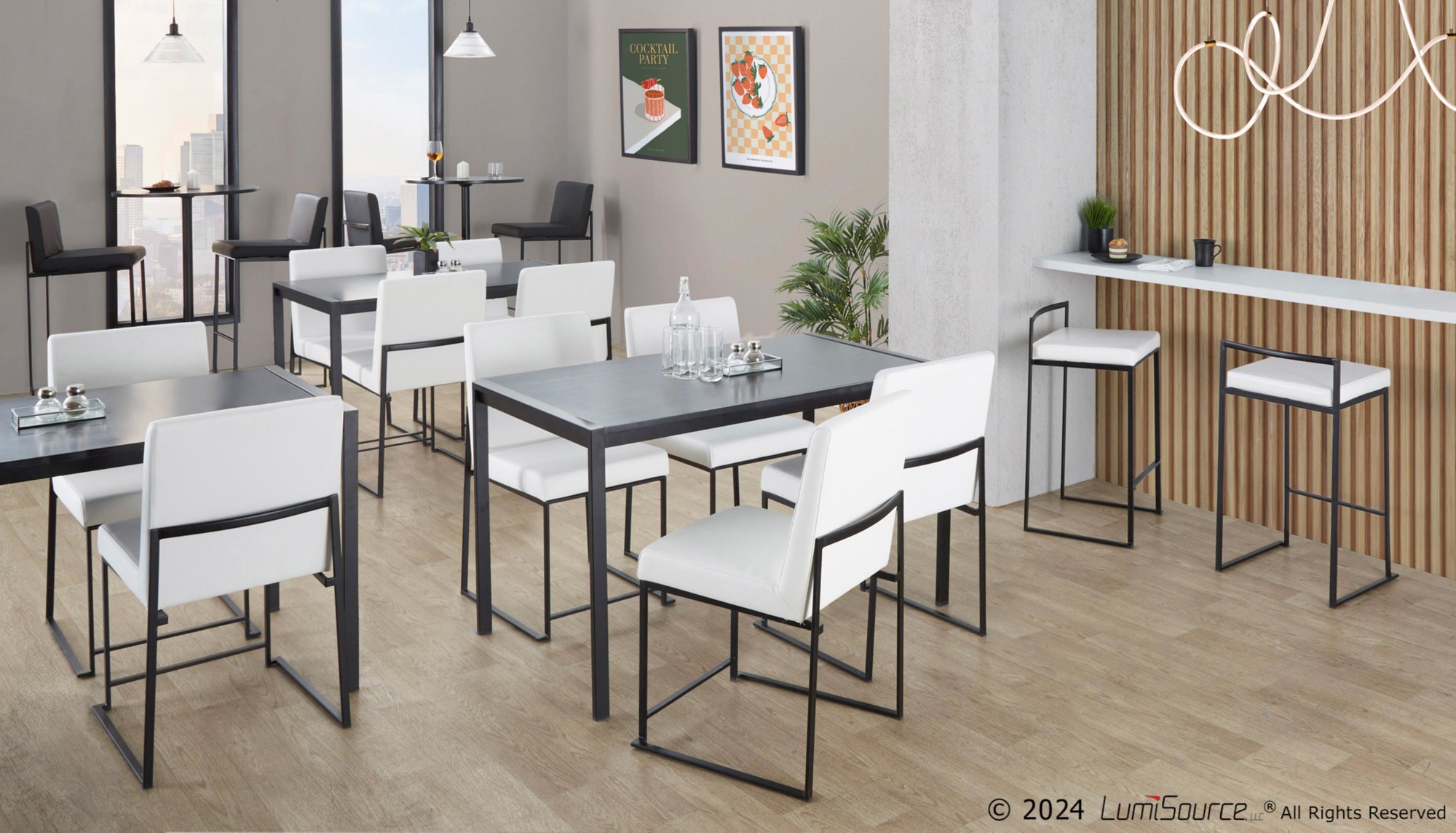 Fuji-Black-Faux-Leather-Contemporary-High-Back-Barstools-Set-of-2
