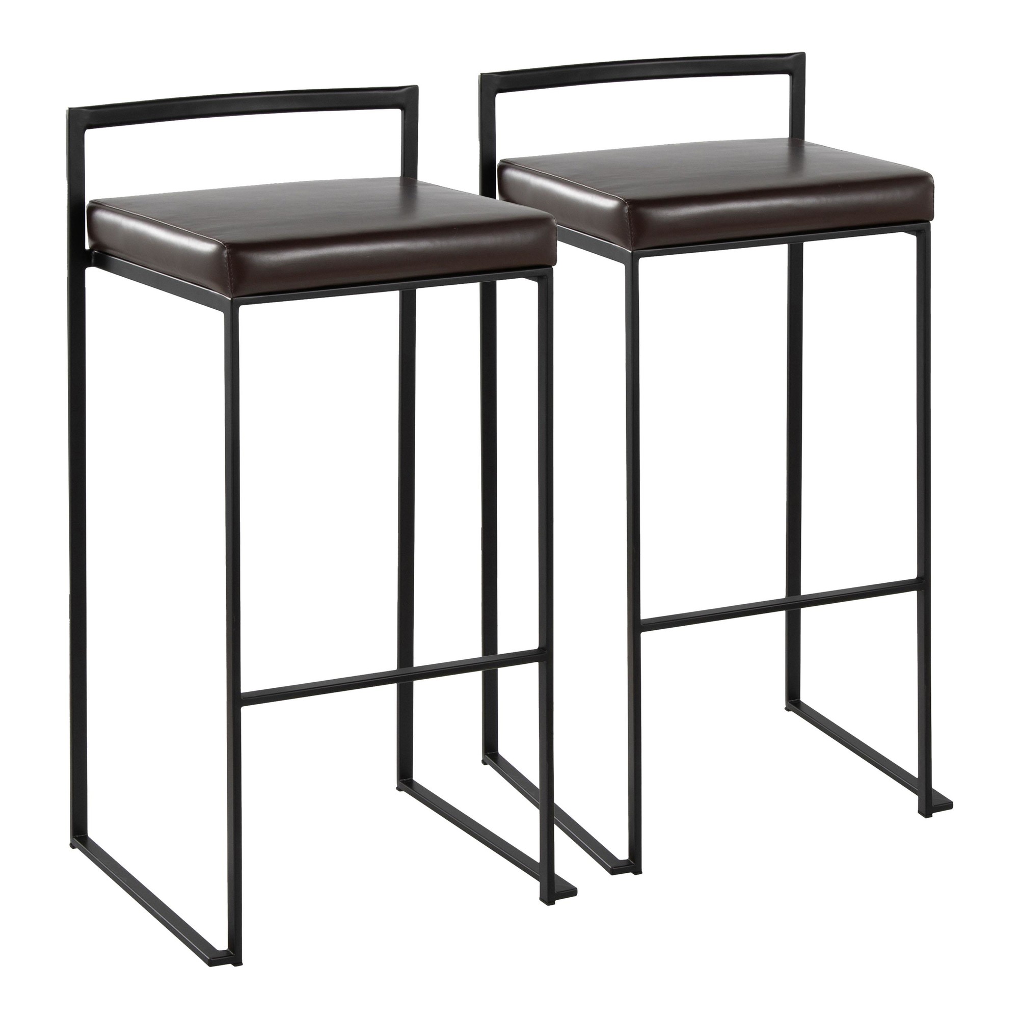 Fuji-Black-Metal-Brown-Faux-Leather-Contemporary-Barstools-Set-of-2-1