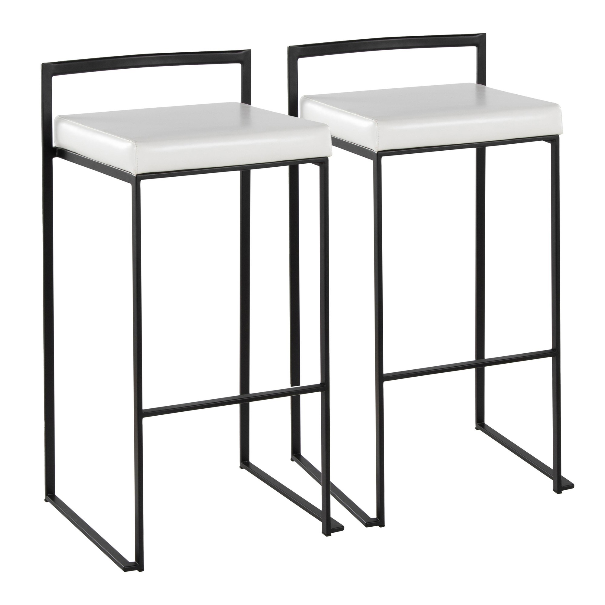 Fuji-Black-Metal-White-Faux-Leather-Contemporary-Stackable-Barstools-Set-of-2-1