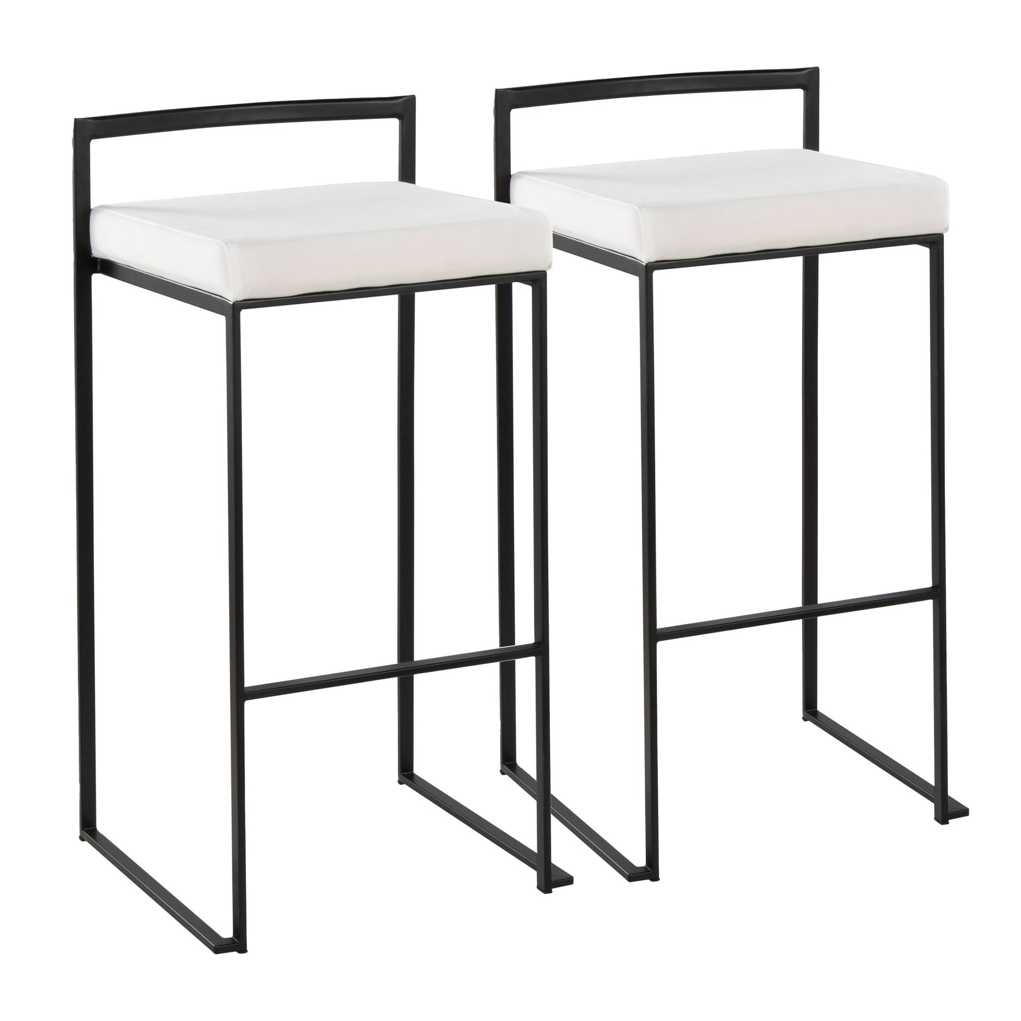 Fuji-Black-Metal-White-Velvet-Contemporary-Stackable-Barstools-Set-of-2-1