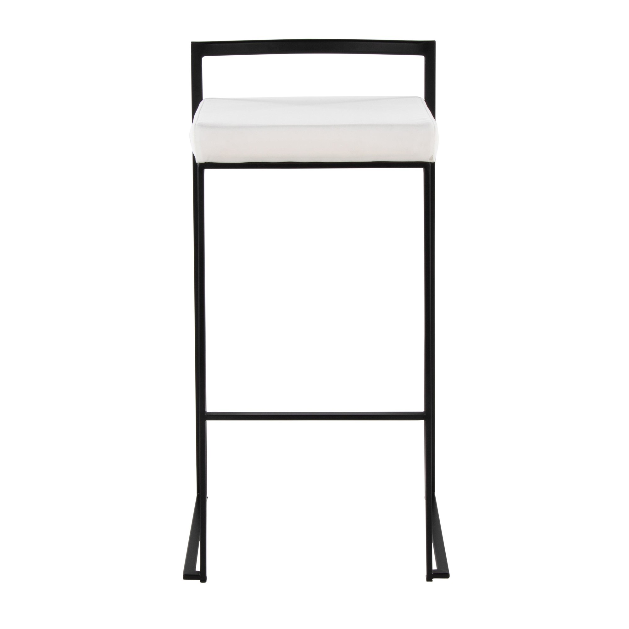 Fuji-Black-Metal-White-Velvet-Contemporary-Stackable-Barstools-Set-of-2-6