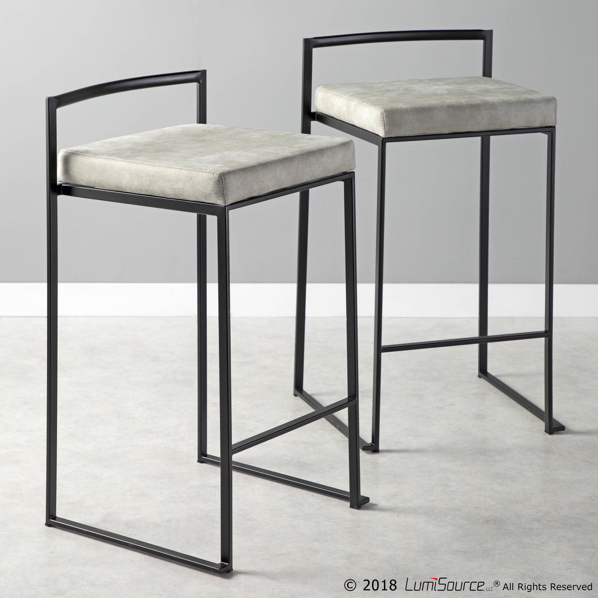 Fuji-Black-Stackable-Cowboy-Fabric-Contemporary-Counter-Stool-Set-of-2-2