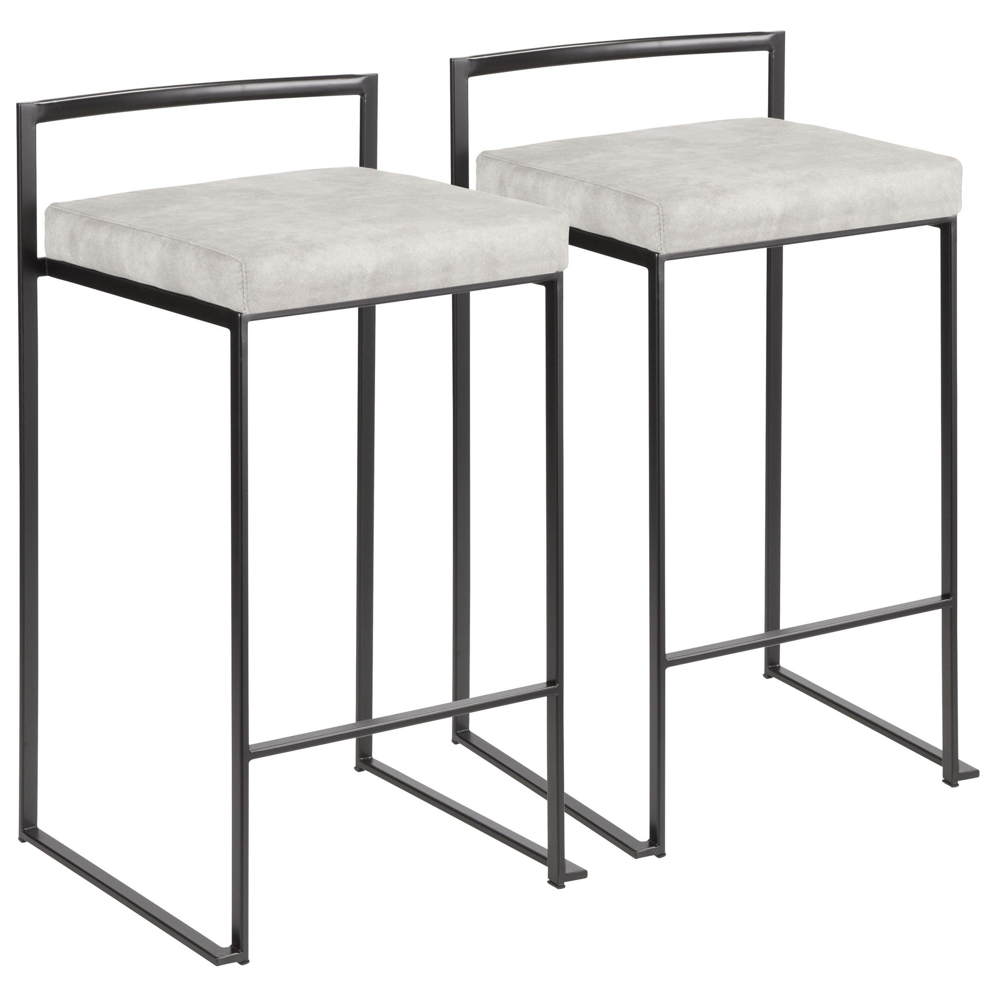 Fuji-Black-Stackable-Cowboy-Fabric-Contemporary-Counter-Stool-Set-of-2-5