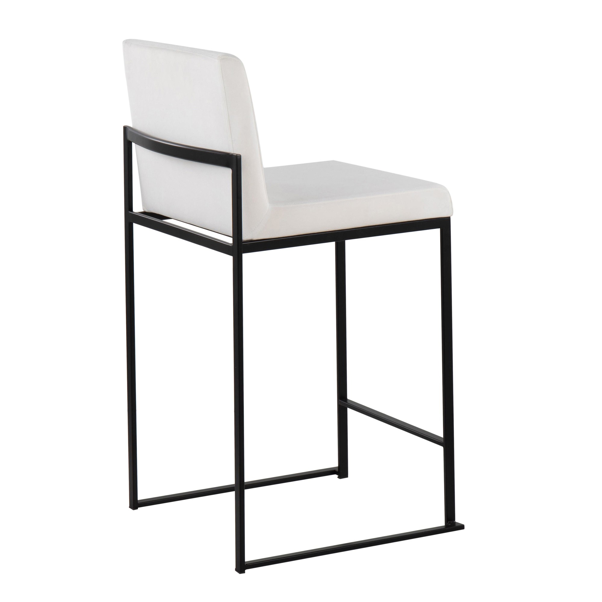 Fuji-Black-Steel-White-Velvet-Contemporary-Counter-Stools-Set-of-2-3