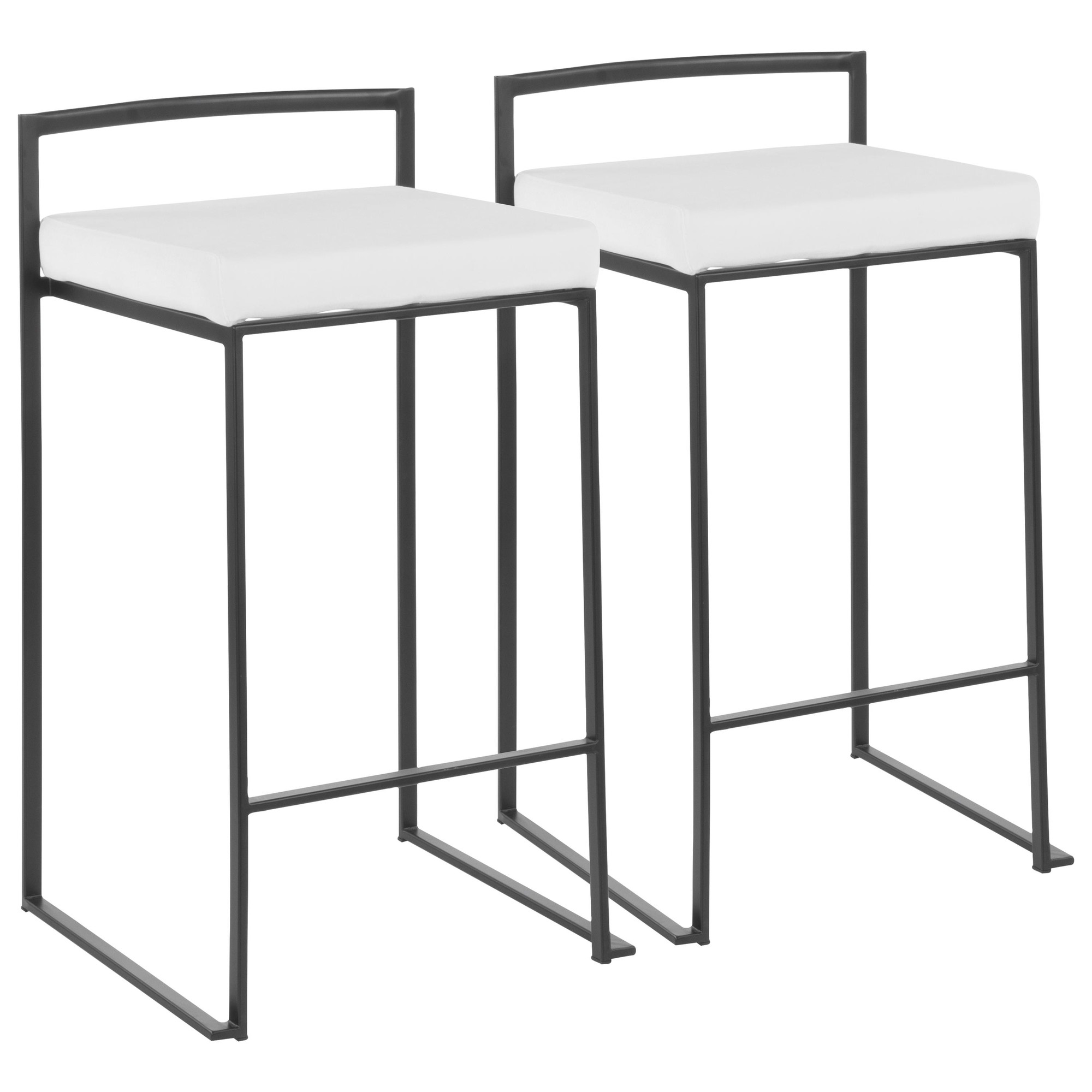 Fuji-Black-White-Velvet-Contemporary-Stackable-Counter-Stools-Set-of-2-4