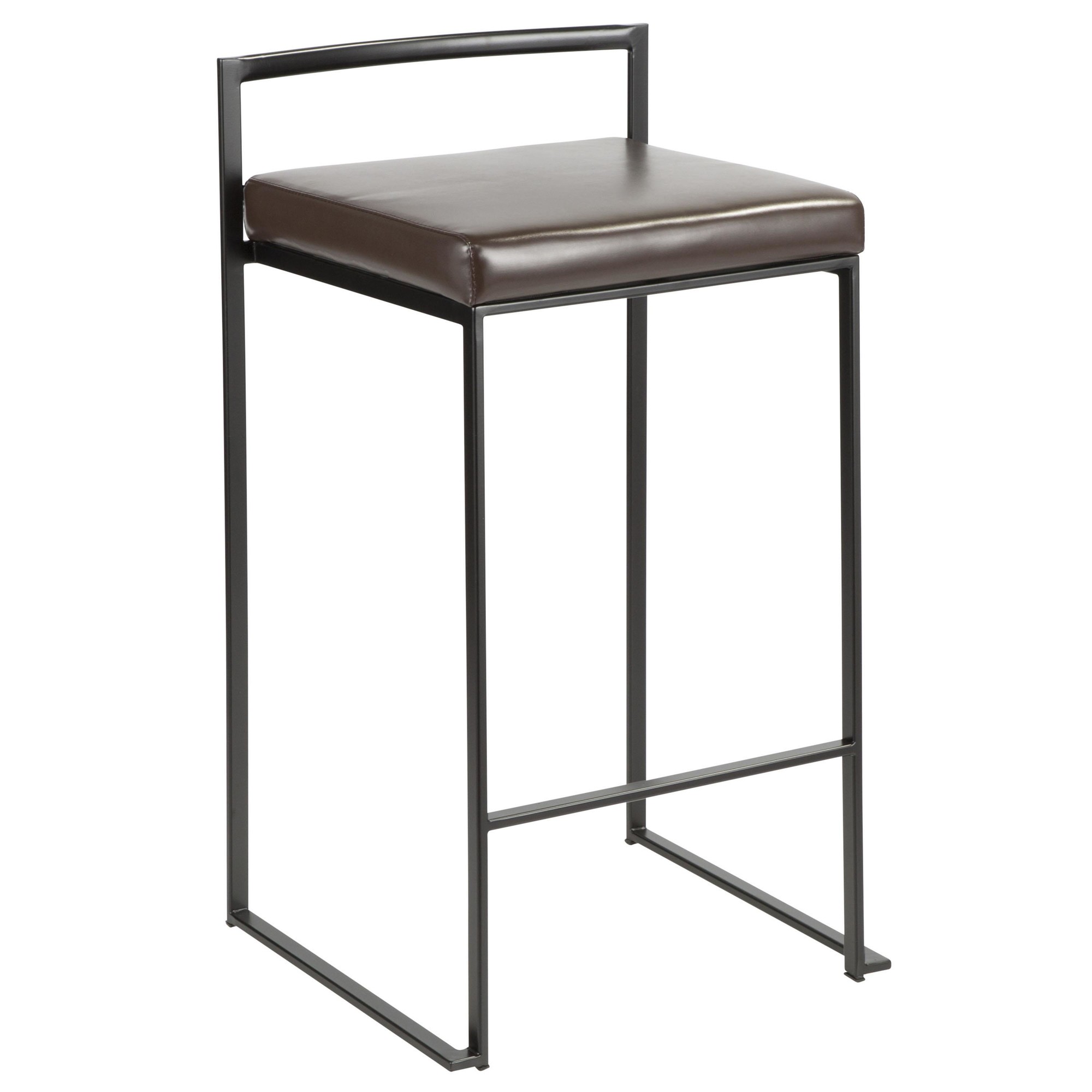 Fuji-BlackBrown-Contemporary-Stackable-Counter-Stools-Set-of-2-5
