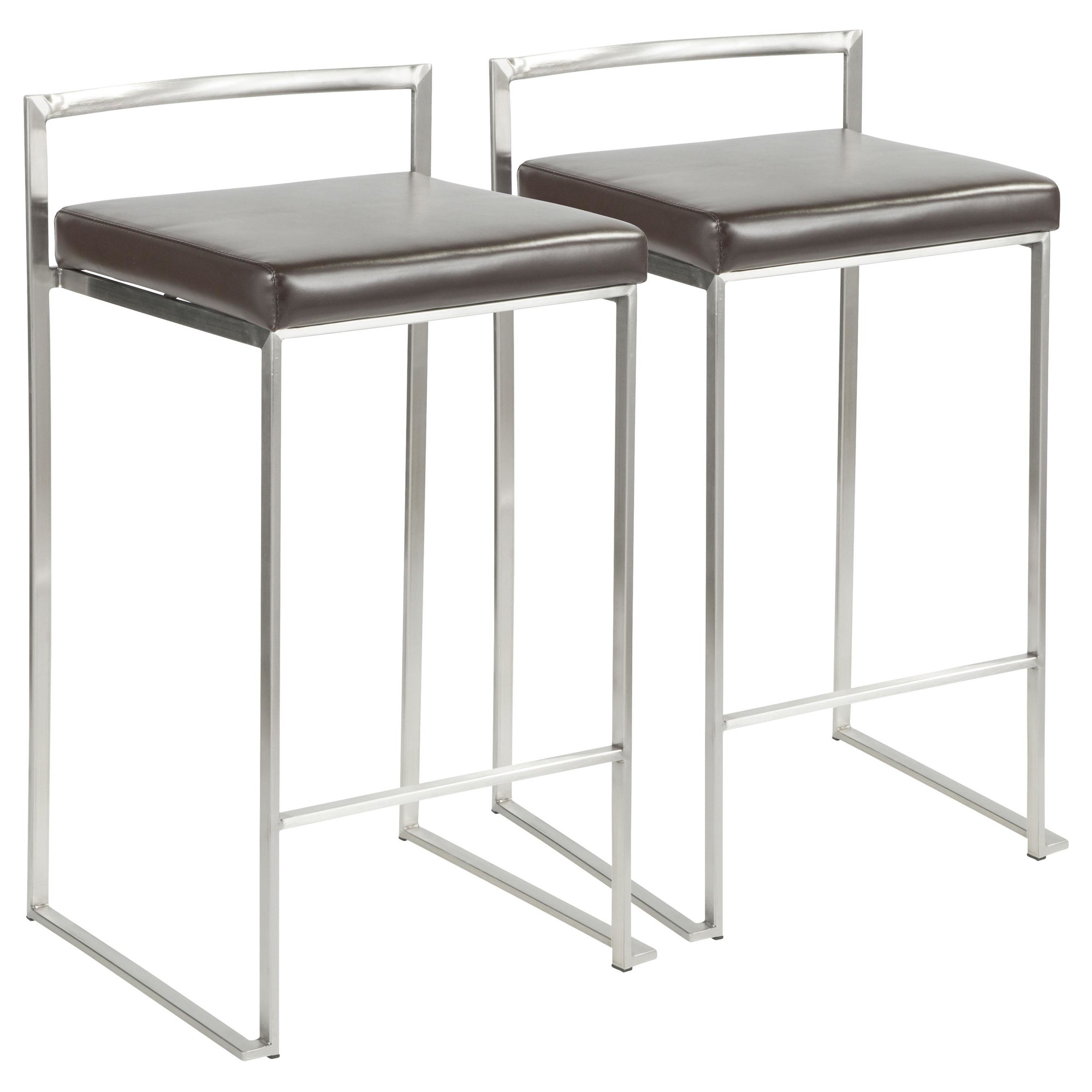 Fuji-Brown-Faux-Leather-Contemporary-Stackable-Counter-Stool-Set-of-2-4