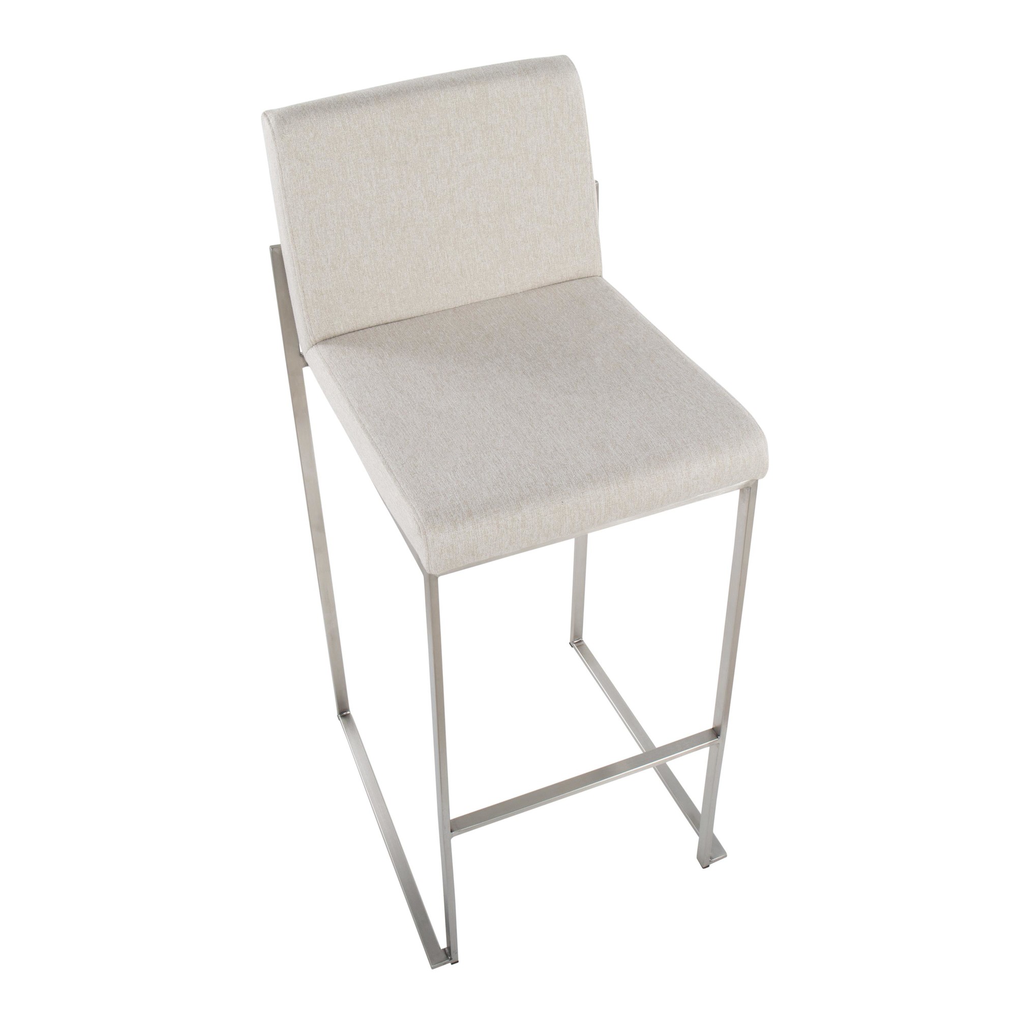 Fuji-Contemporary-Beige-Fabric-Stainless-Steel-High-Back-Bar-Stools-Set-of-2-7