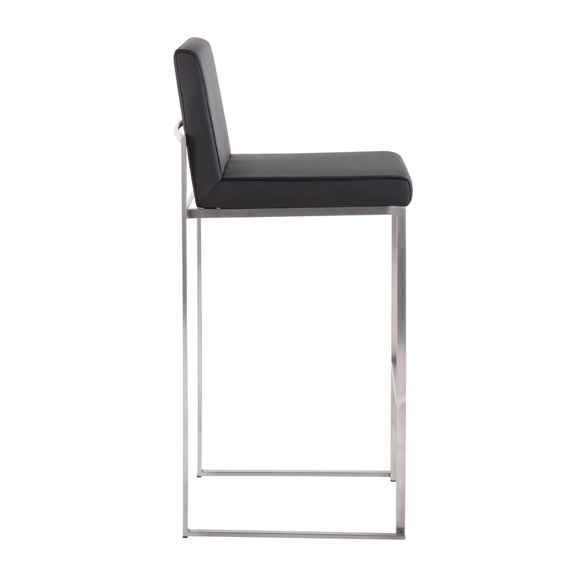 Fuji-Contemporary-Black-Faux-Leather-Stainless-Steel-Barstool-Set-of-2-3