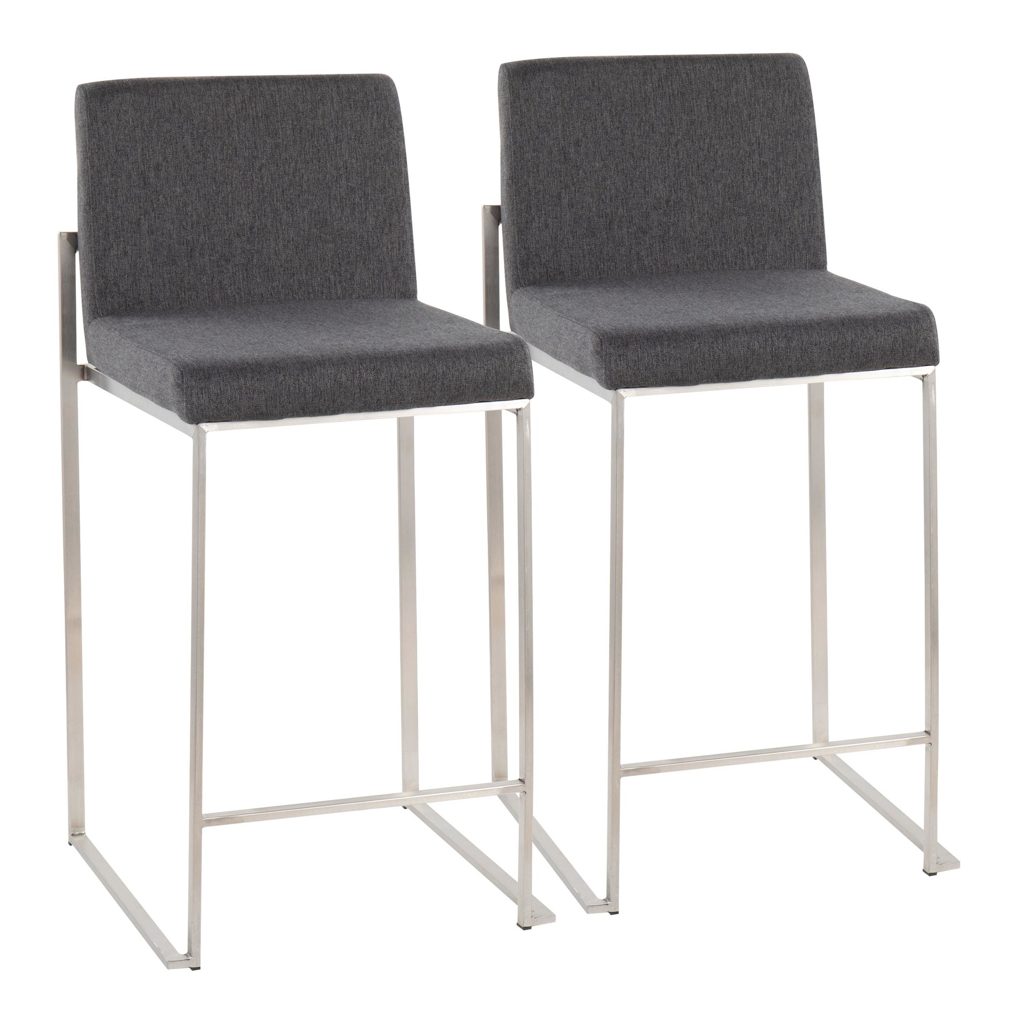 Fuji-Contemporary-Charcoal-Fabric-Stainless-Steel-High-Back-Counter-Stools-Set-of-2-3