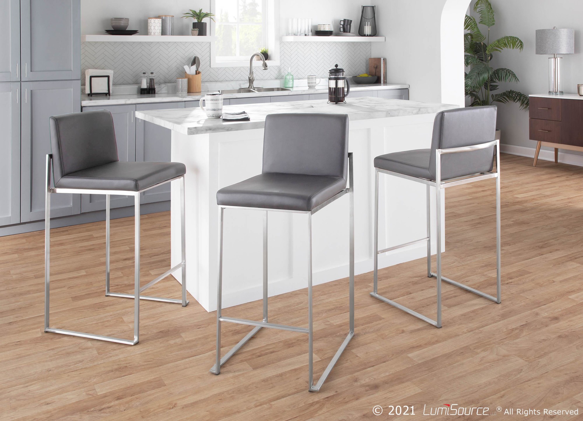 Fuji-Contemporary-Grey-Faux-Leather-Stainless-Steel-Counter-Stools-Set-of-2-2