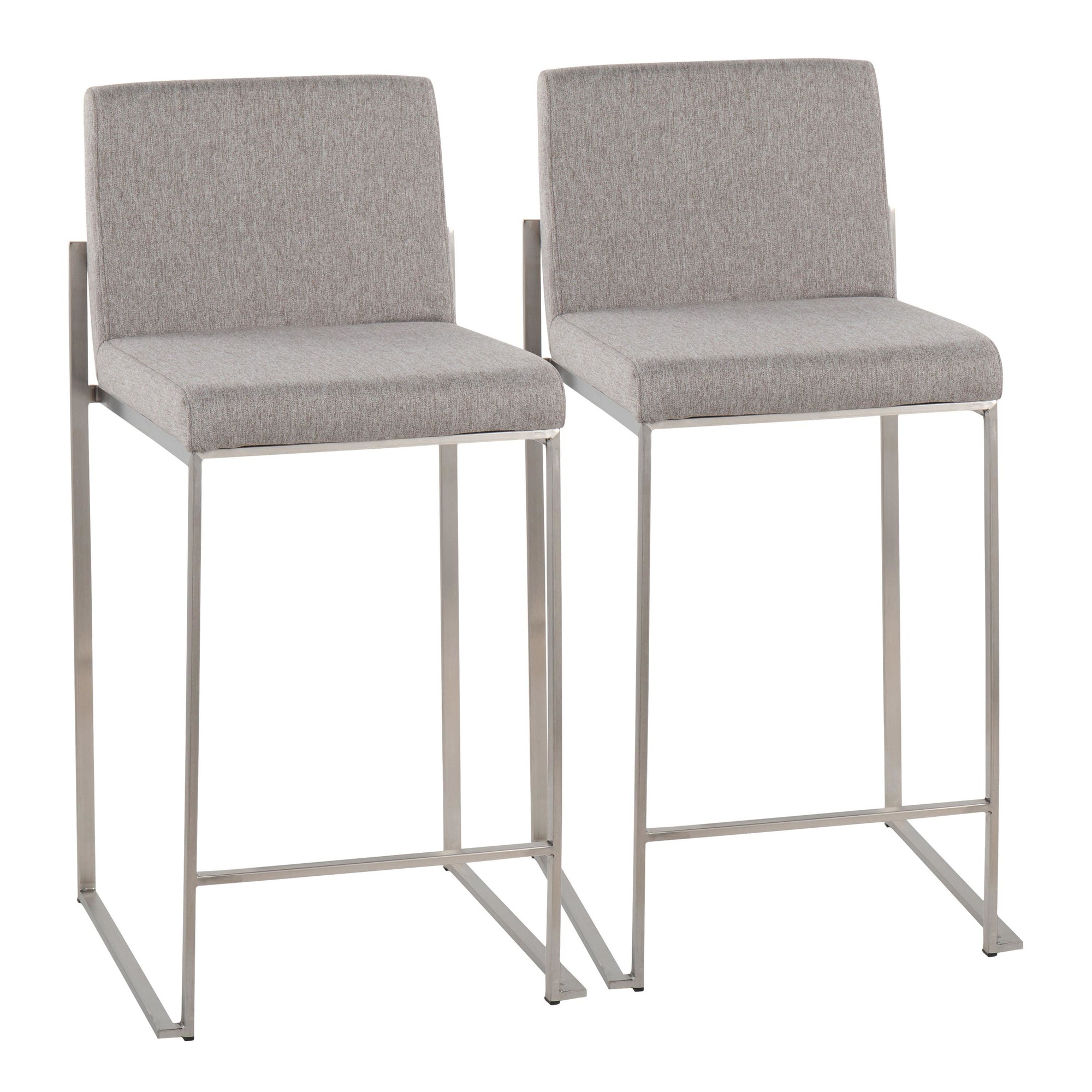 Fuji-Contemporary-Stainless-Steel-Grey-Fabric-Counter-Stools-Set-of-2-2