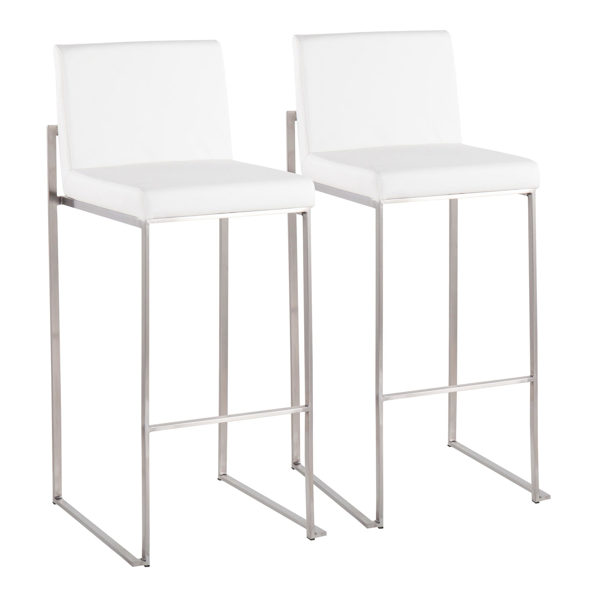 Fuji-Contemporary-Stainless-Steel-White-Faux-Leather-Barstool-Set-of-2-3
