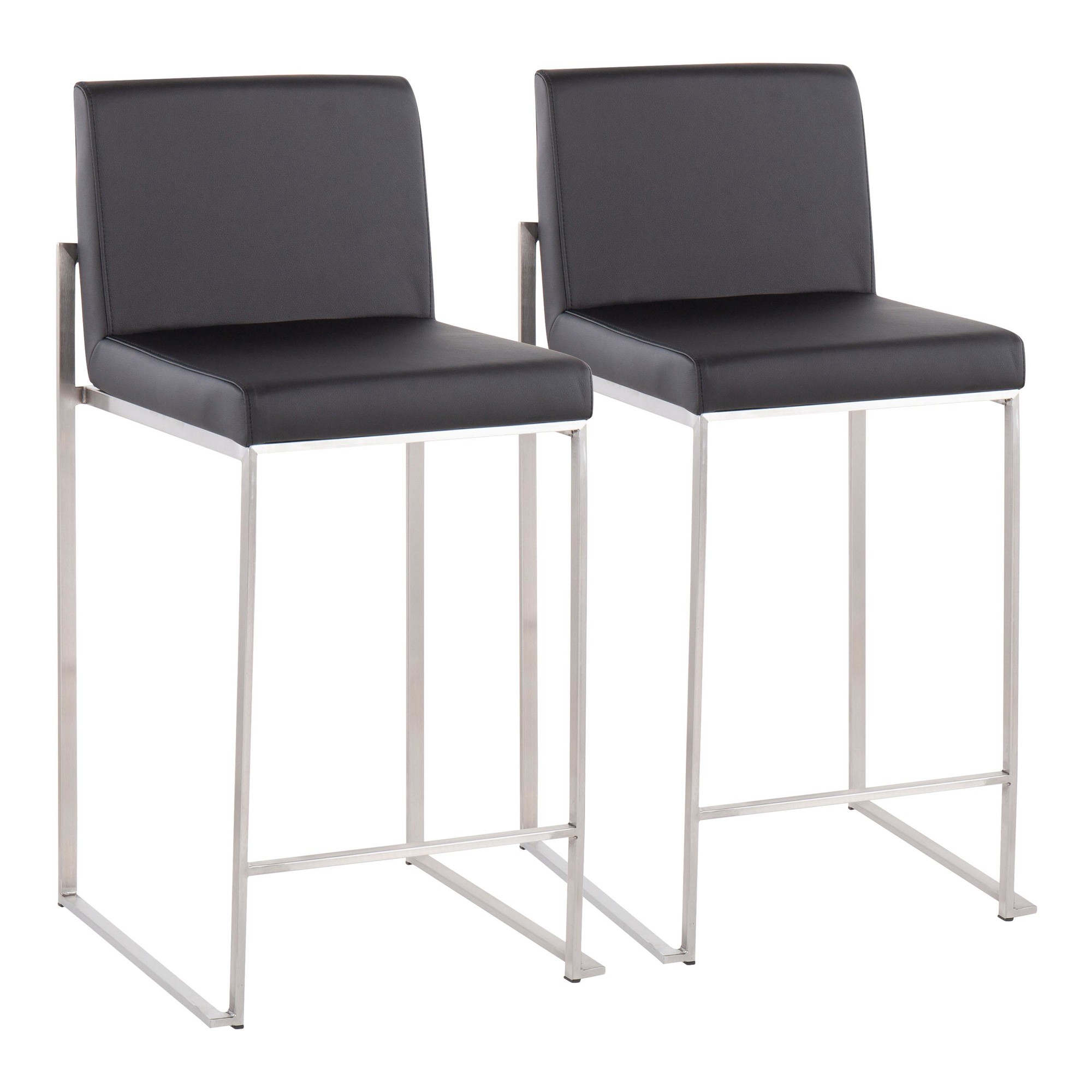 Fuji-Contemporary-Stainless-Steel-and-Black-Counter-Stools-Set-of-2-5