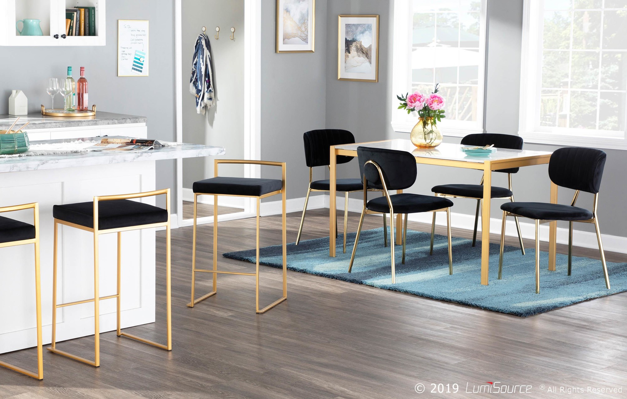 Fuji-Gold-Black-Velvet-Contemporary-Counter-Stools-26-Inch-Set-of-2-3
