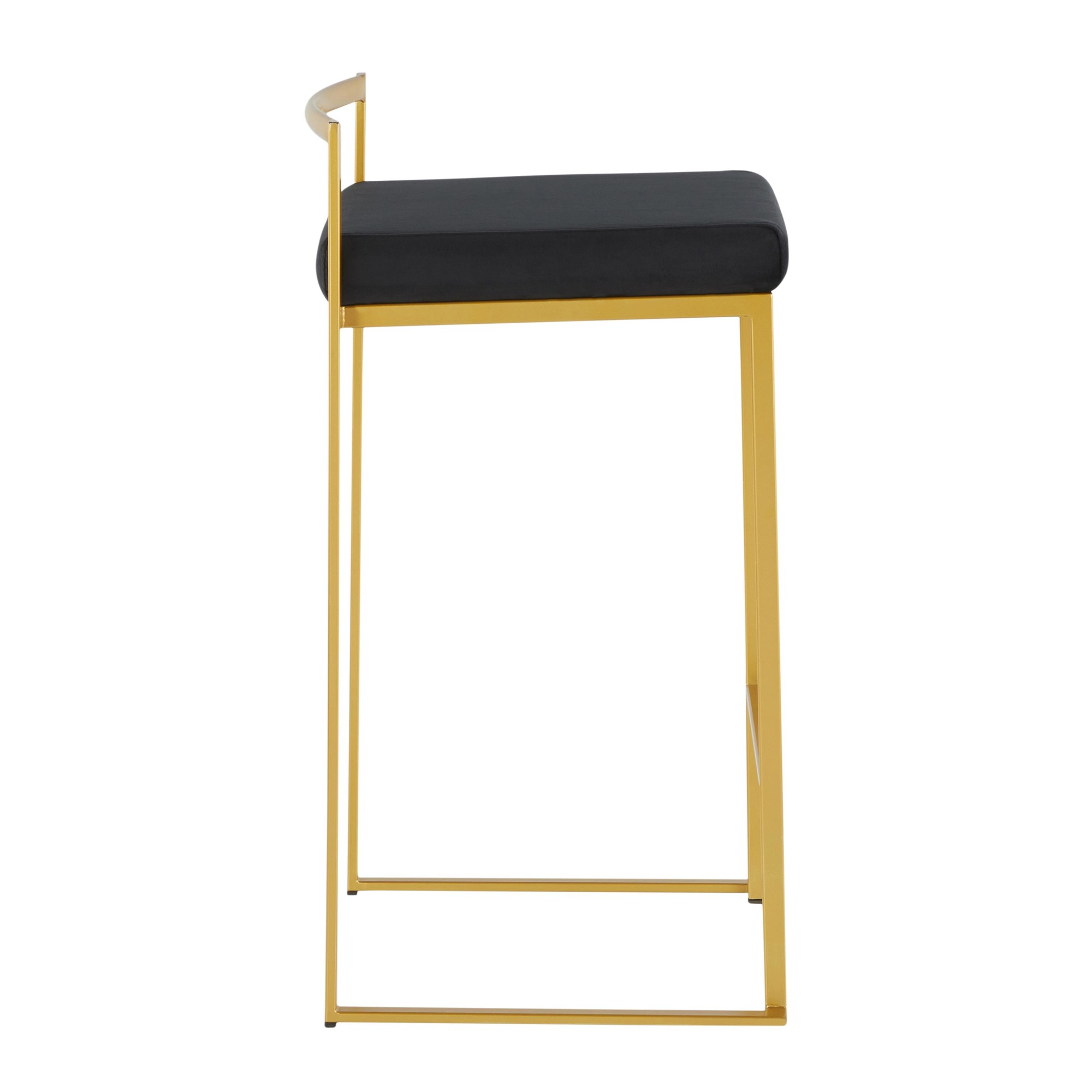 Fuji-Gold-Black-Velvet-Contemporary-Counter-Stools-26-Inch-Set-of-2-8