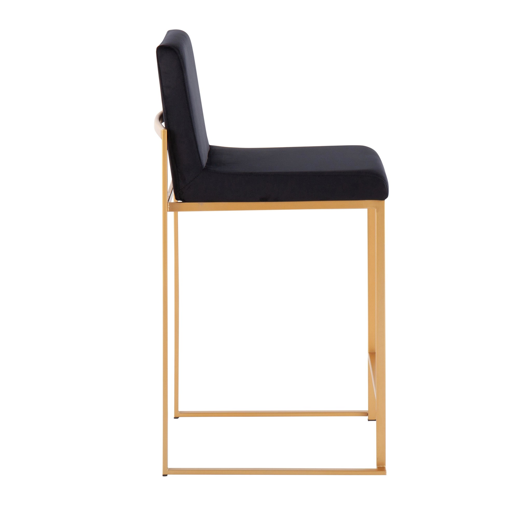 Fuji-Gold-Steel-Black-Velvet-Contemporary-Counter-Stool-Set-of-2-5