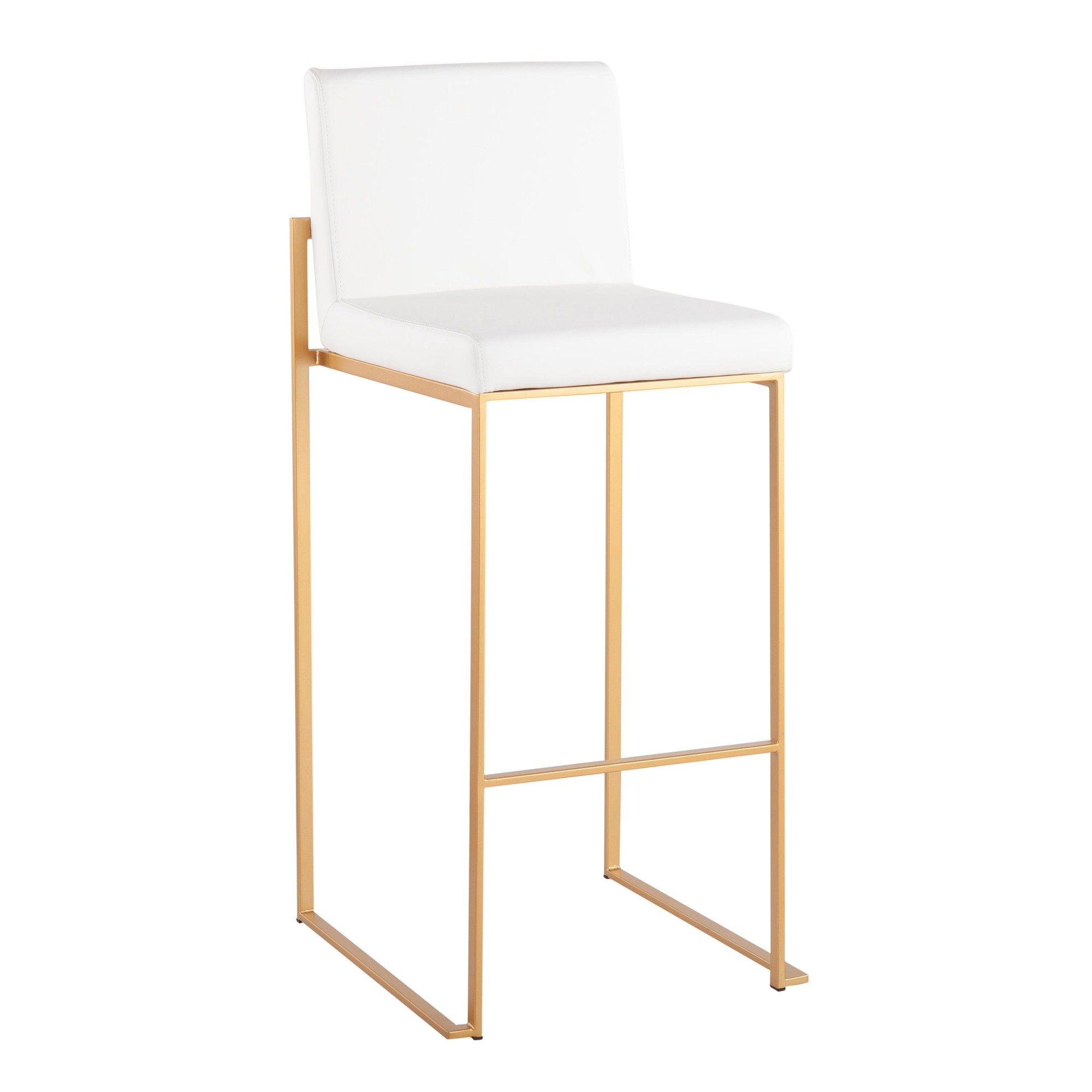Fuji-Gold-Steel-White-Contemporary-High-Back-Barstools-Set-of-2-3