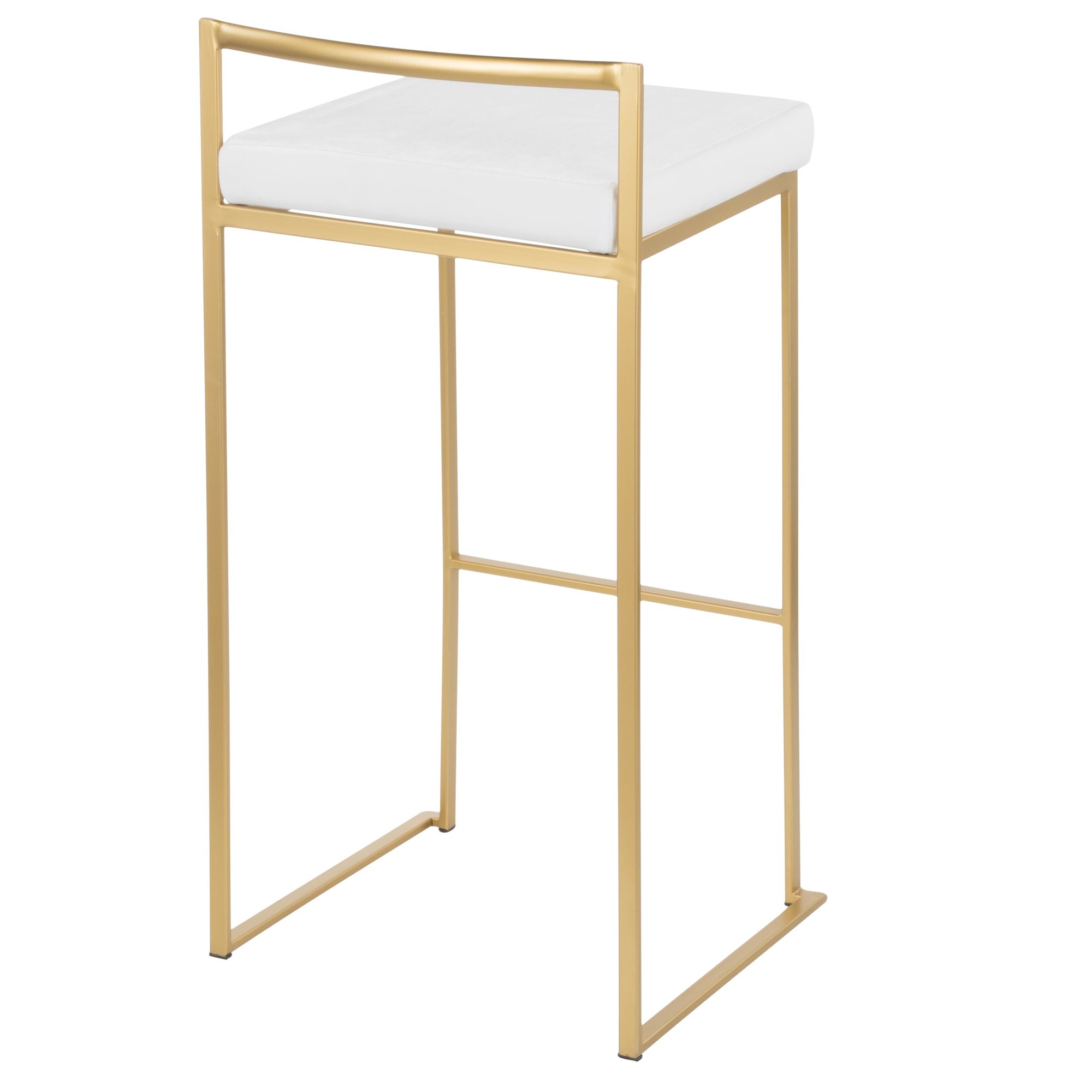 Fuji-Gold-White-Velvet-Glam-Contemporary-Barstool-30-Inch-Set-of-2-5