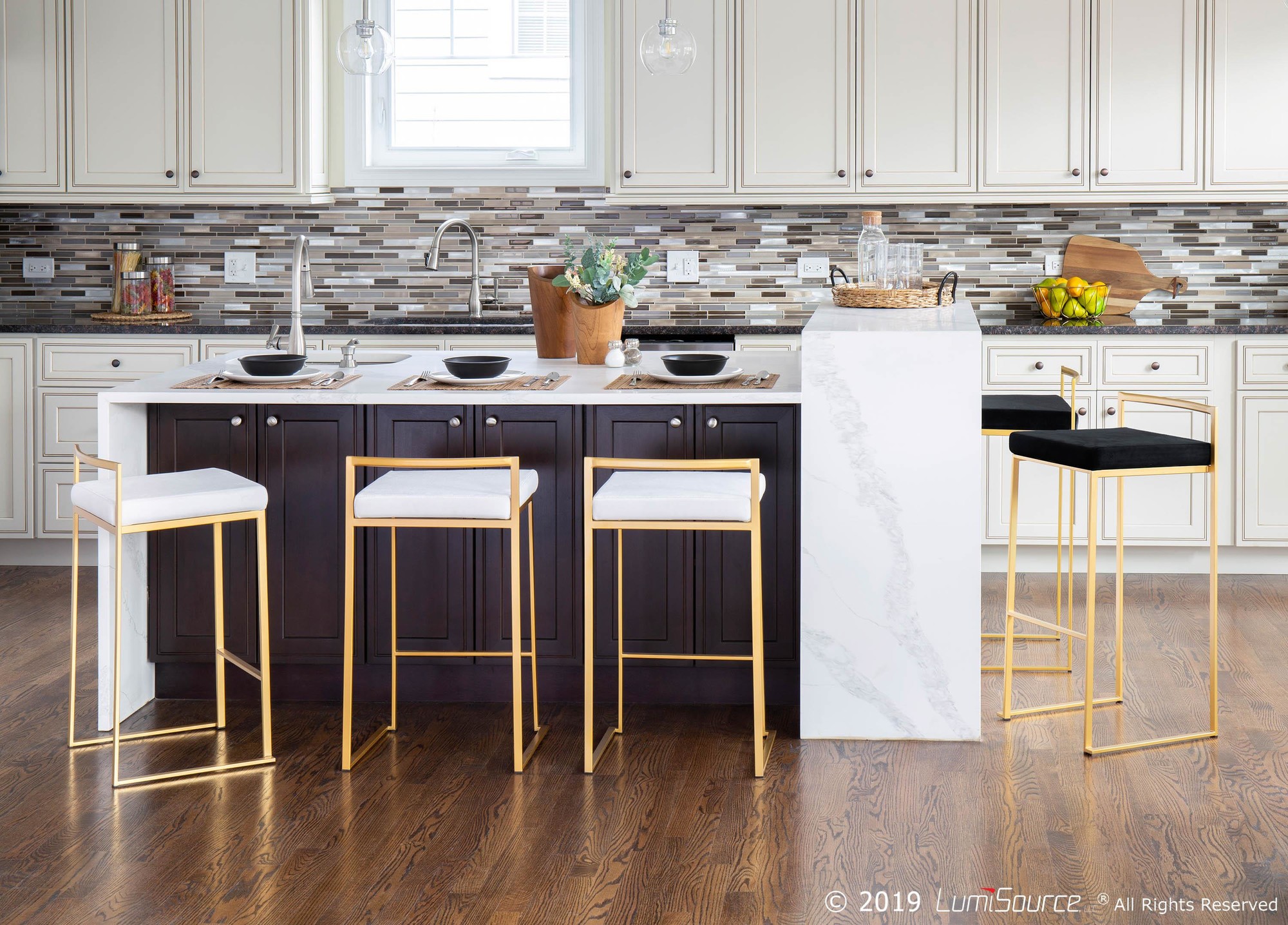 Fuji-Gold-and-Black-Velvet-Contemporary-Barstool-30-Inch-Set-of-2-2