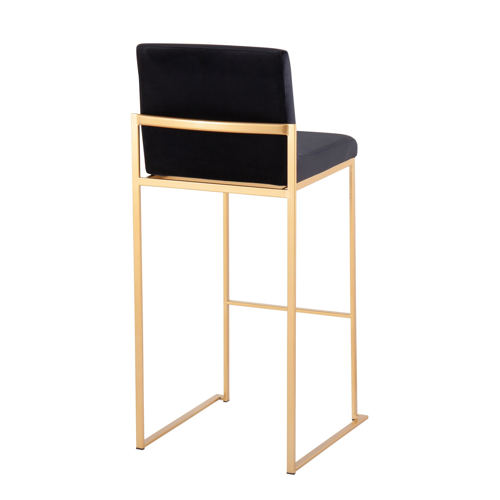 Fuji-Gold-and-Black-Velvet-Contemporary-High-Back-Barstool-Set-of-2-5