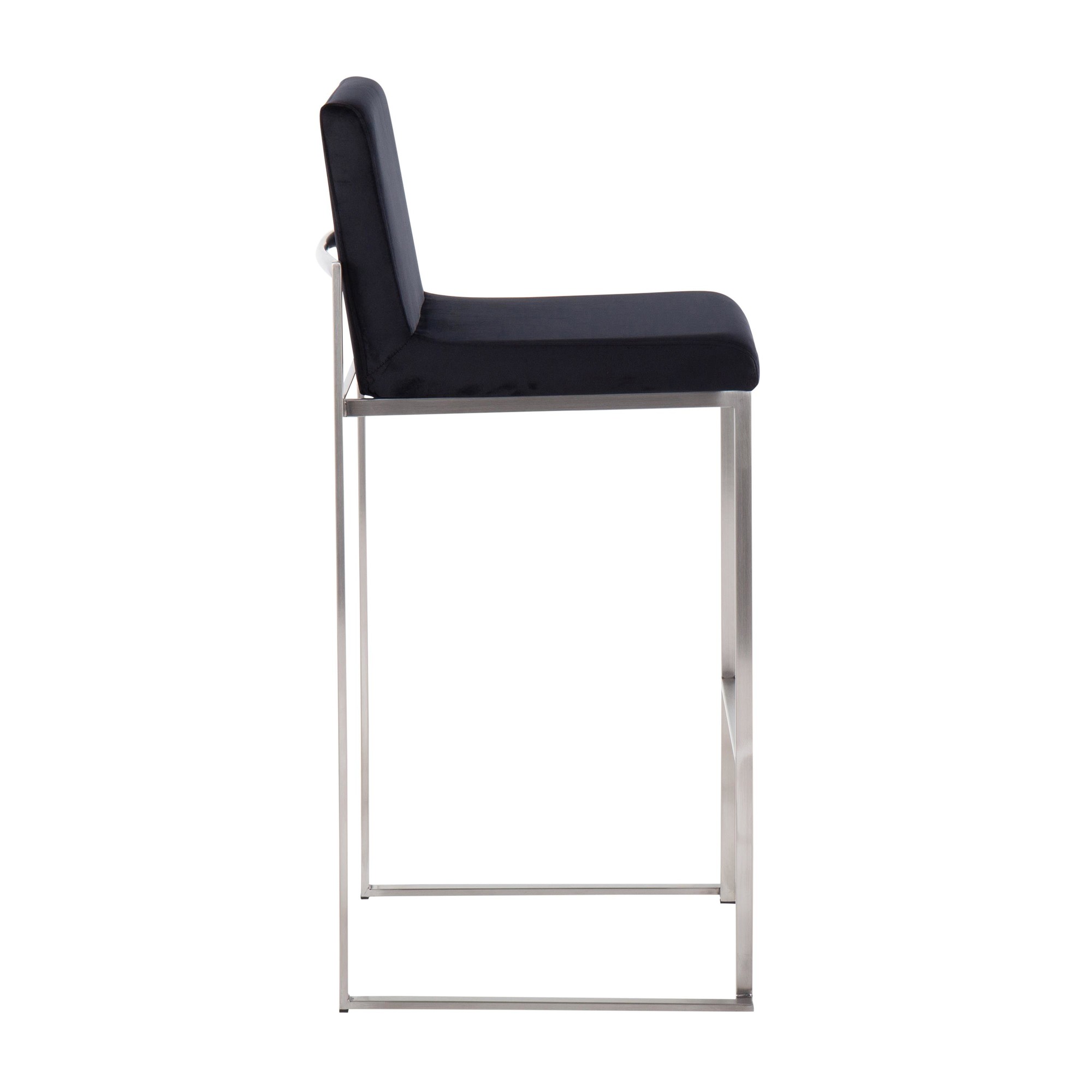 Fuji-Stainless-Steel-Black-Velvet-Contemporary-High-Back-Barstools-Set-of-2-3