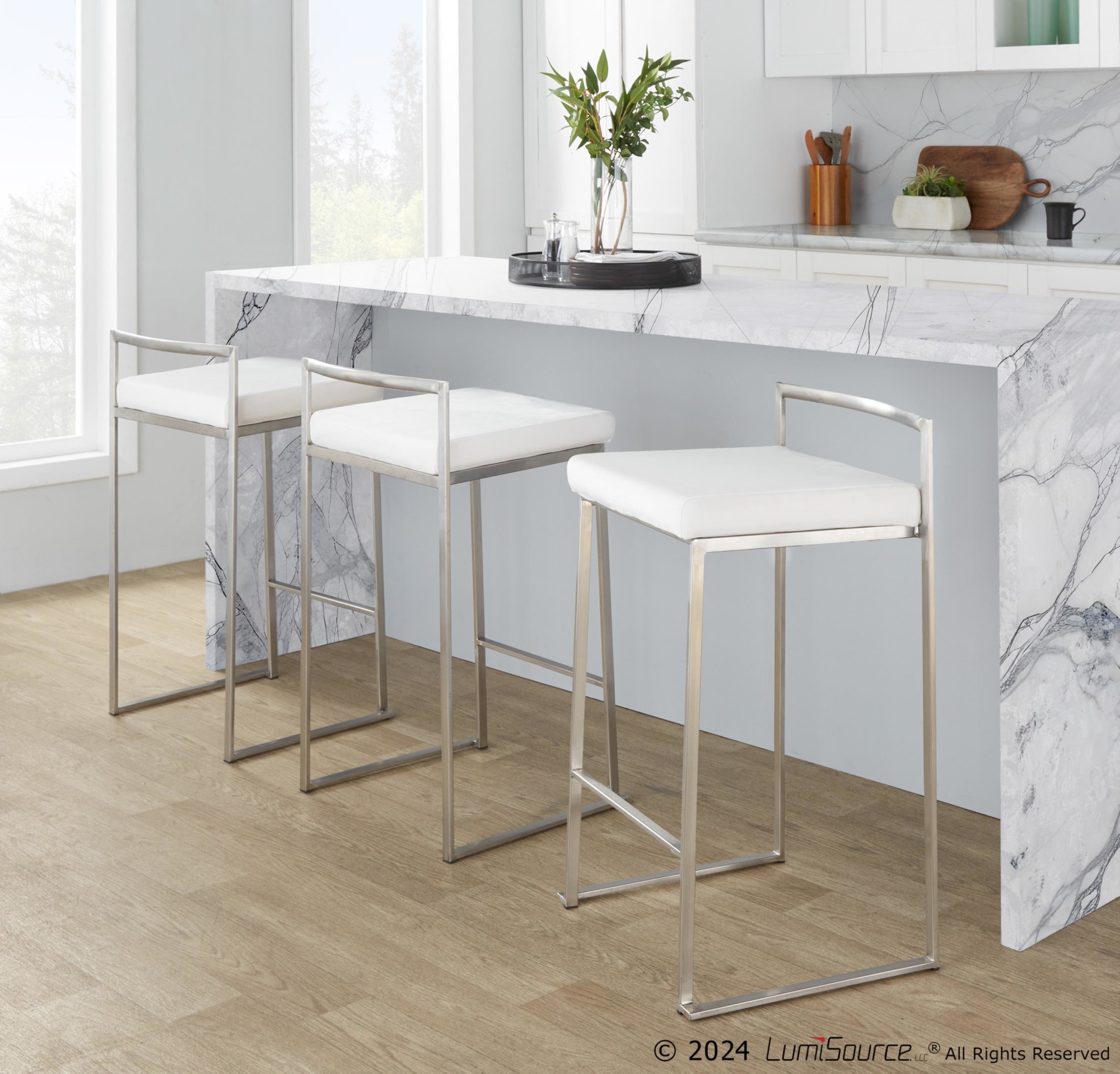 Fuji-Stainless-Steel-White-Velvet-Contemporary-Counter-Stools-Set-of-2-5